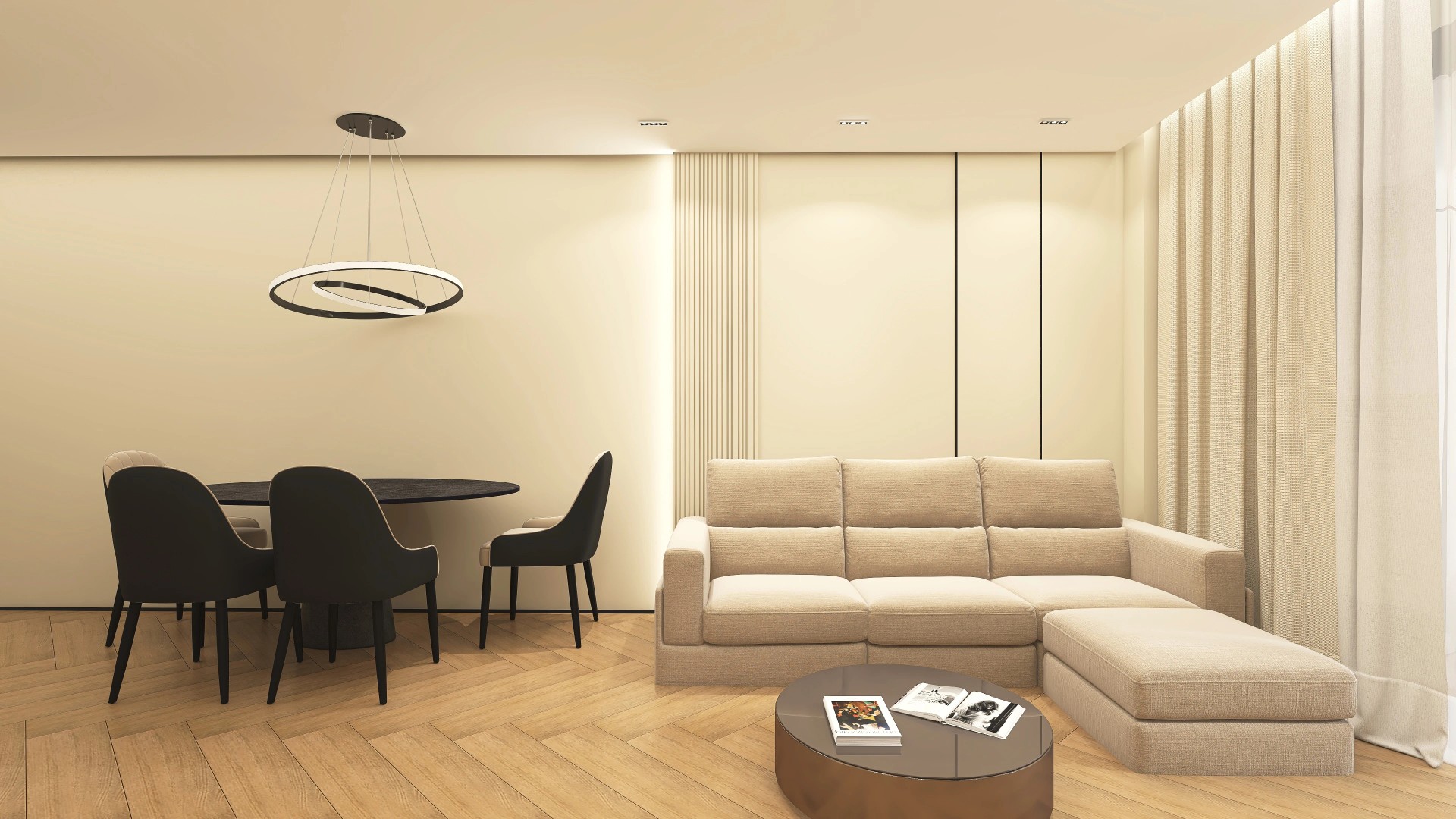 Квартира в минималистичном стиле