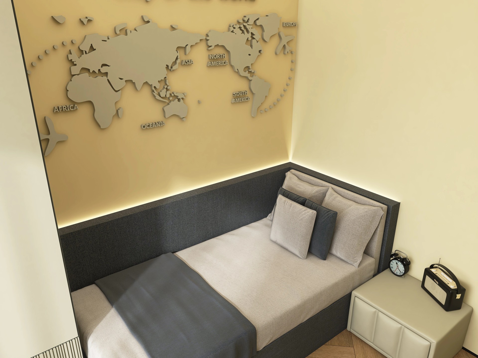 Квартира в минималистичном стиле