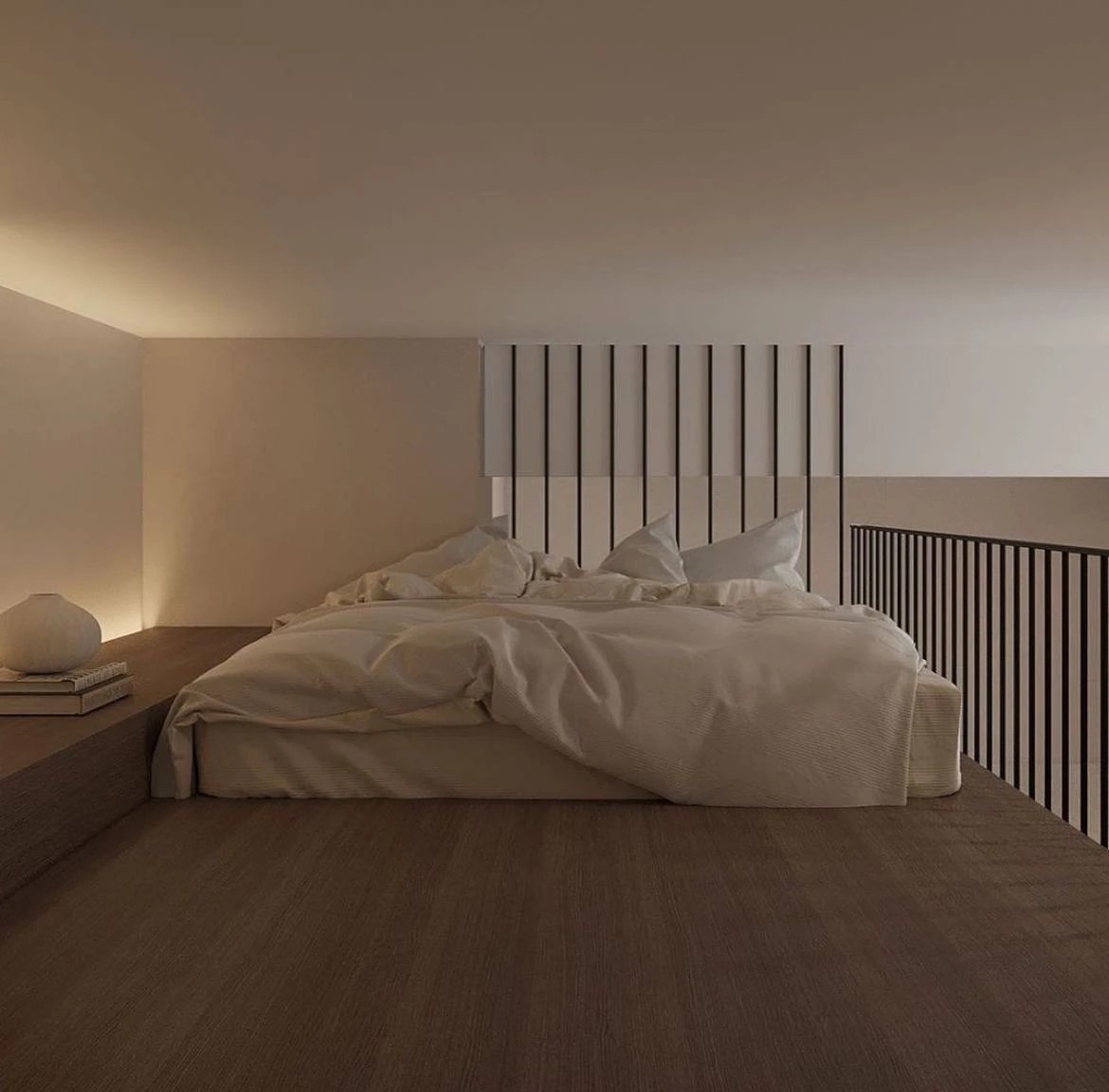 Студия с антресольным этажом