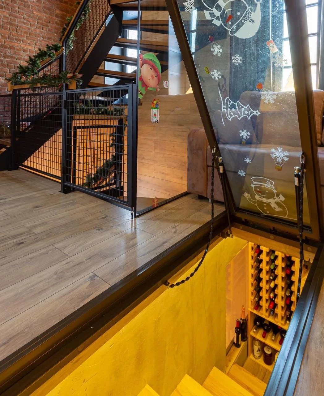 3-х этажная квартира в стиле лофт