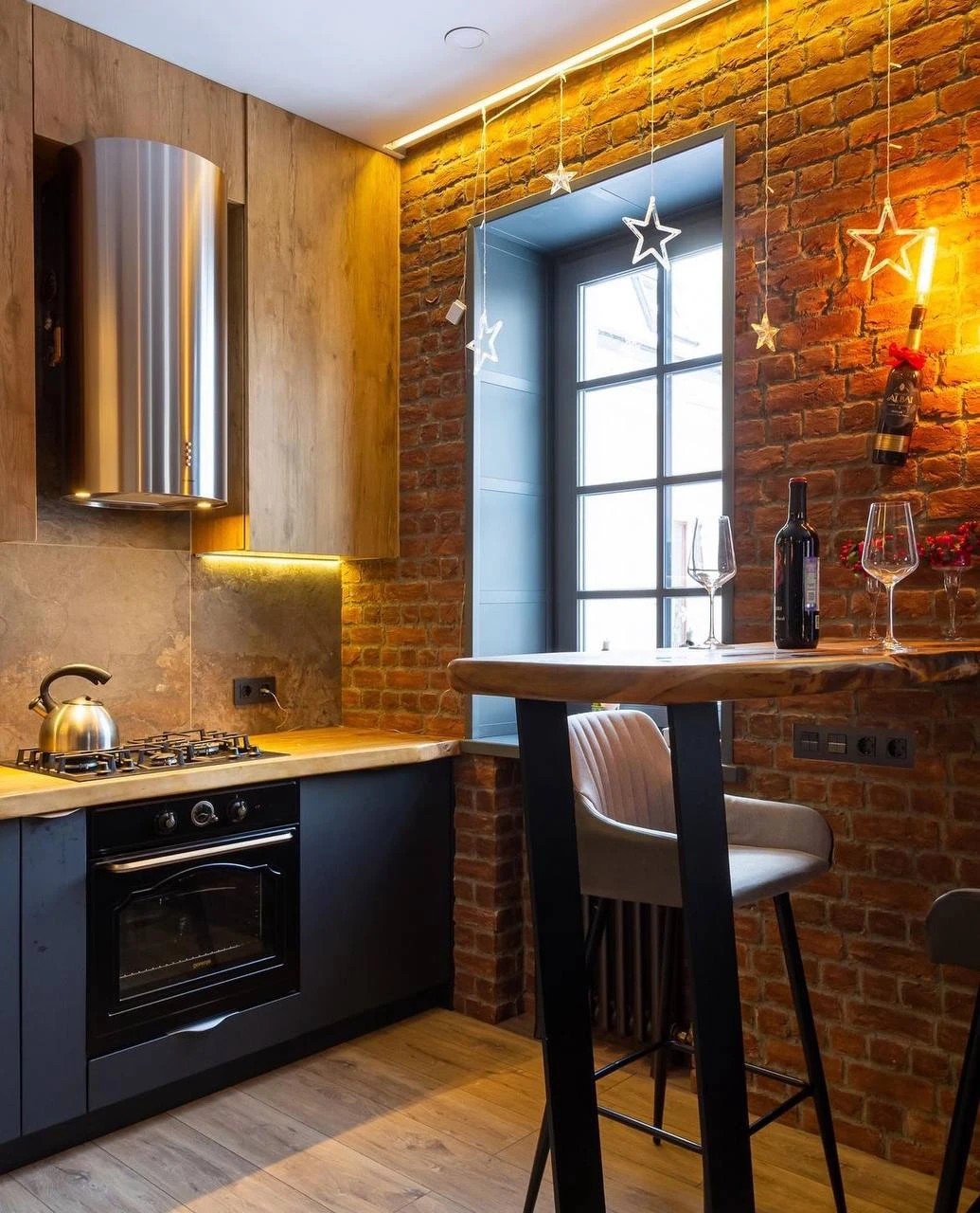 3-х этажная квартира в стиле лофт