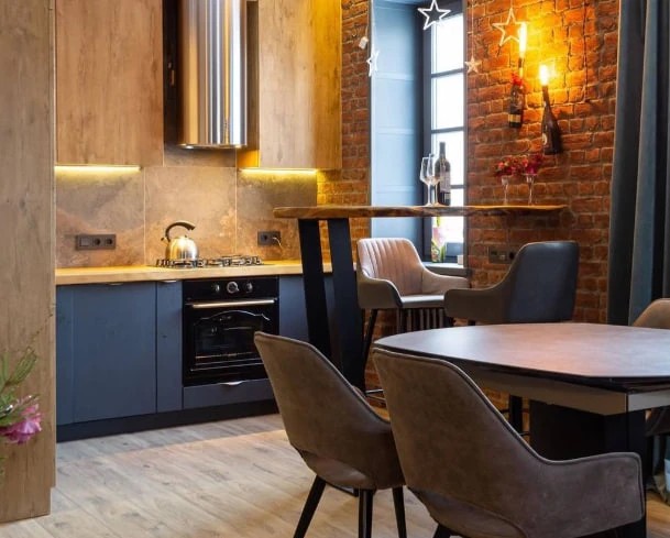 3-х этажная квартира в стиле лофт