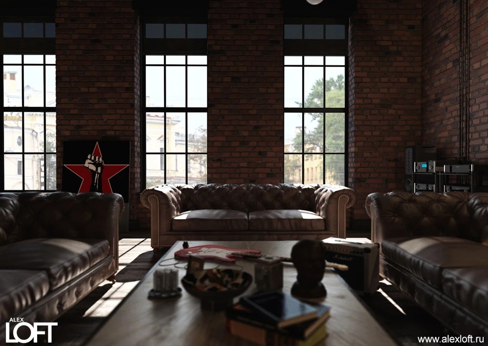 Центр Питера, современный лофт