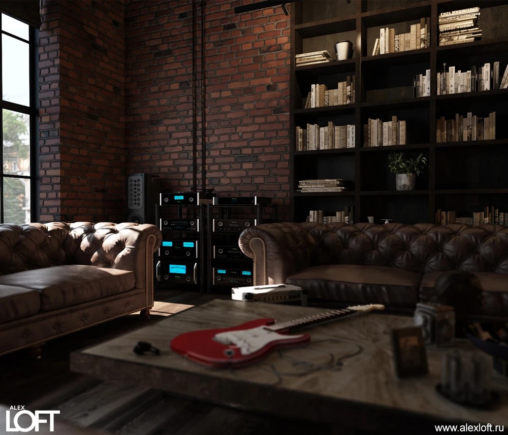 Центр Питера, современный лофт