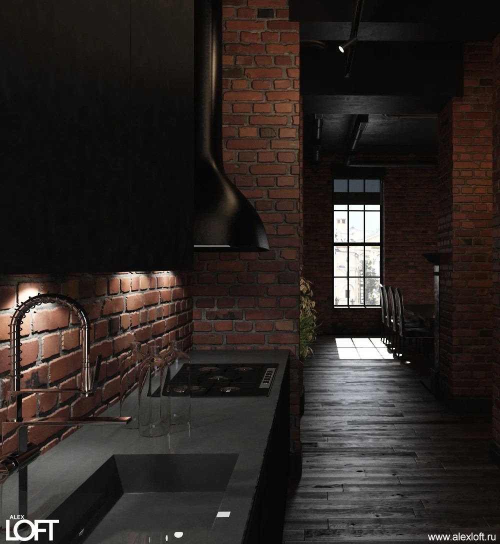 Центр Питера, современный лофт