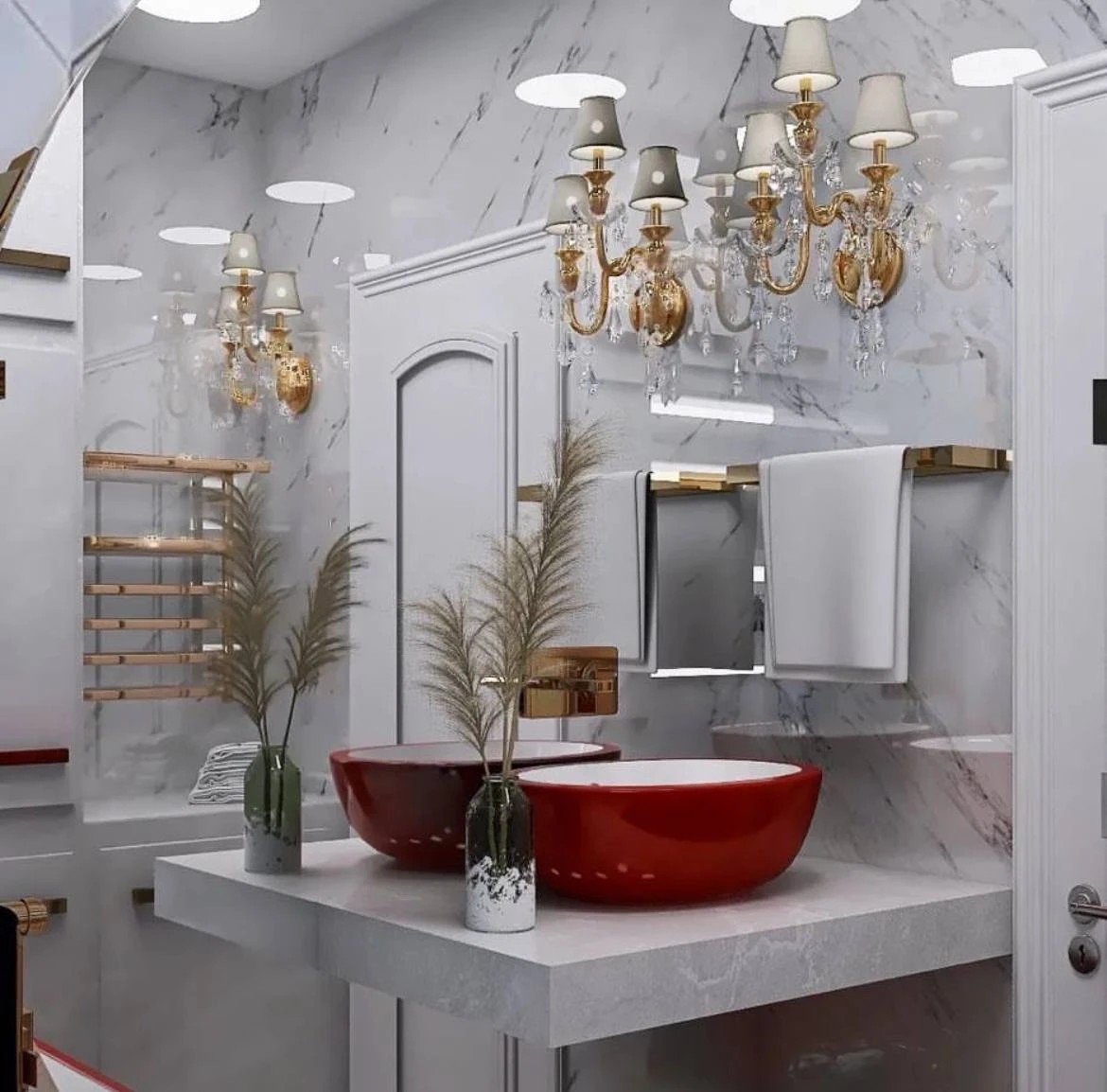 Картины в ванной комнате