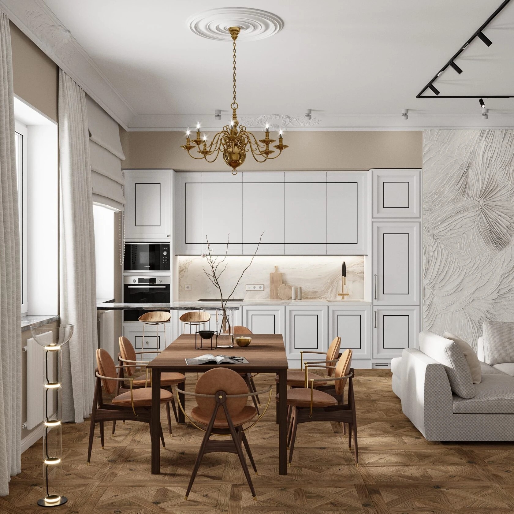 НЕОКЛАССИКА ВОЗЛЕ СТЕН НОВОДЕВИЧЬЕГО МОНАСТЫРЯ