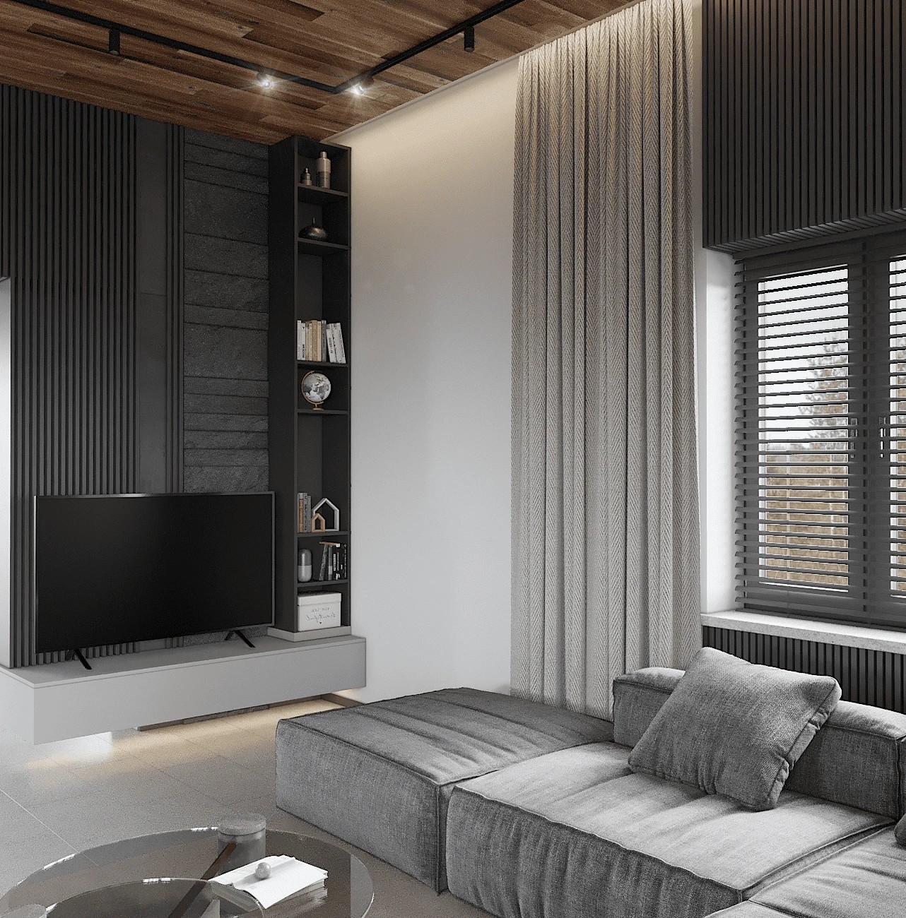 Дизайн дома в стиле ЭКО минимализм. КП Ладога-1