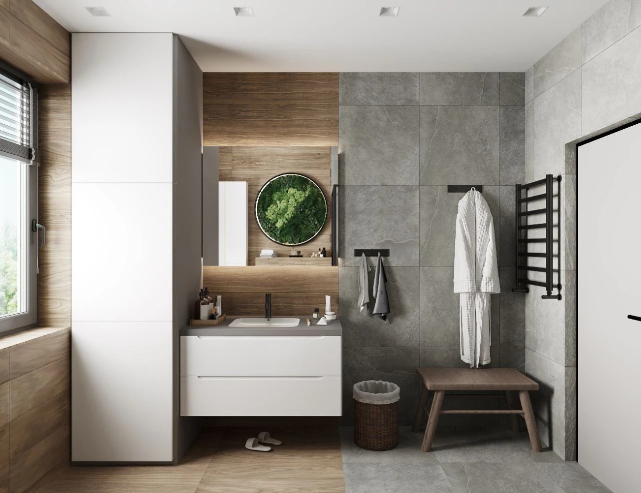 Дизайн дома в стиле ЭКО минимализм. КП Ладога-1