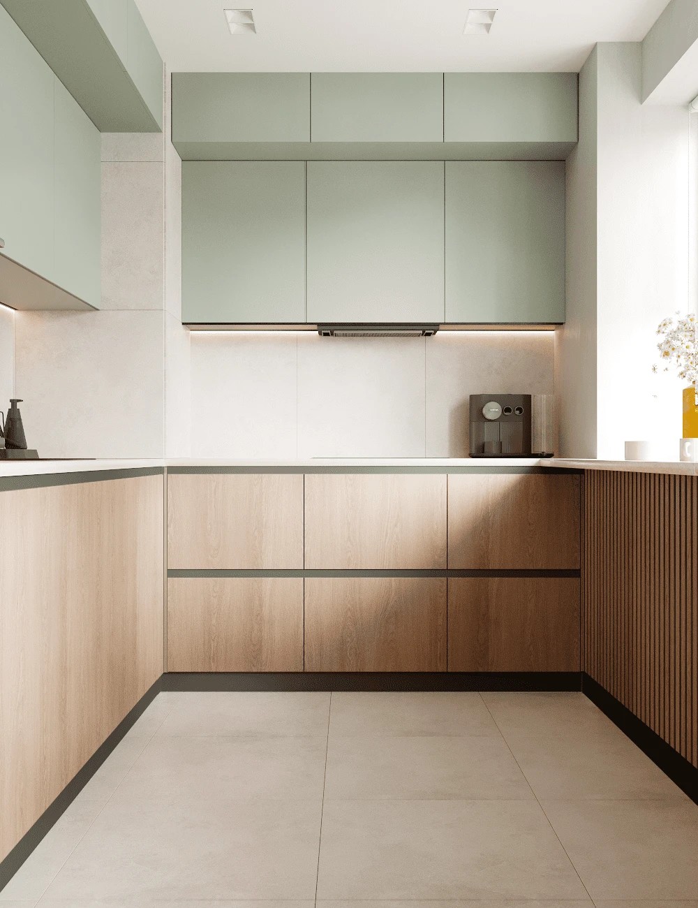 Квартира в светлом минималистичном Эко дизайне