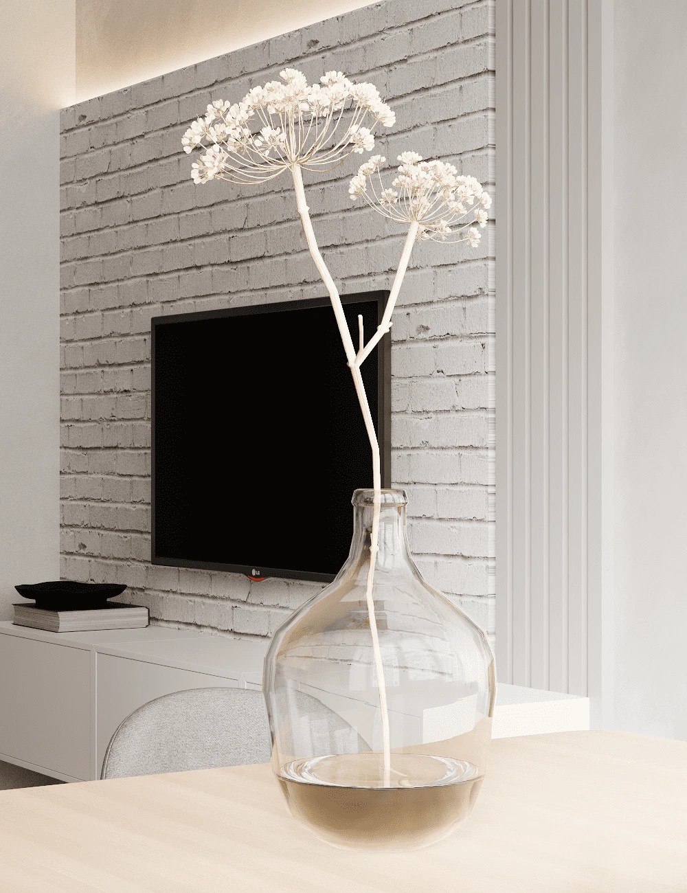 Квартира в светлом минималистичном Эко дизайне