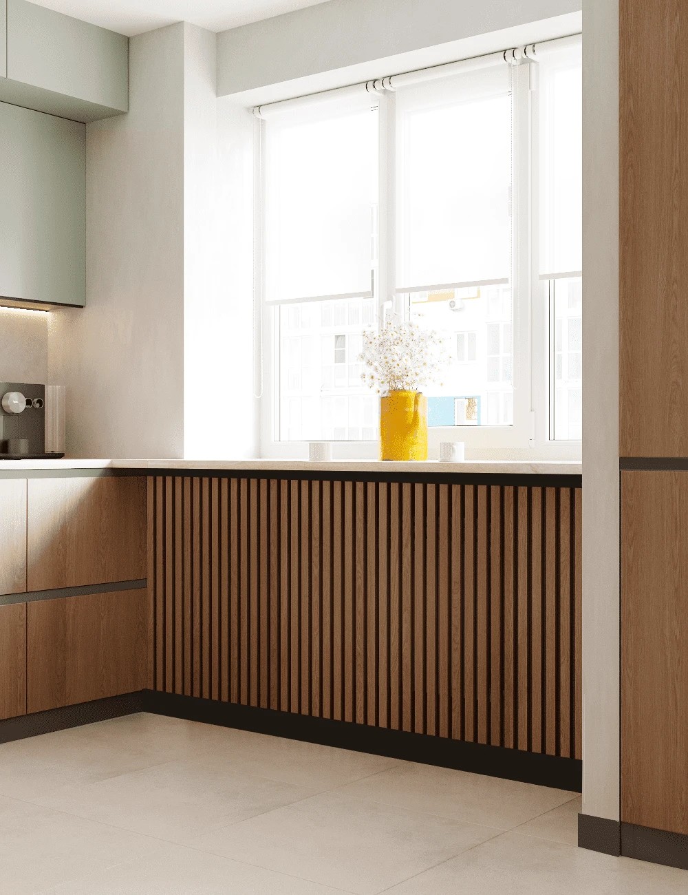 Квартира в светлом минималистичном Эко дизайне