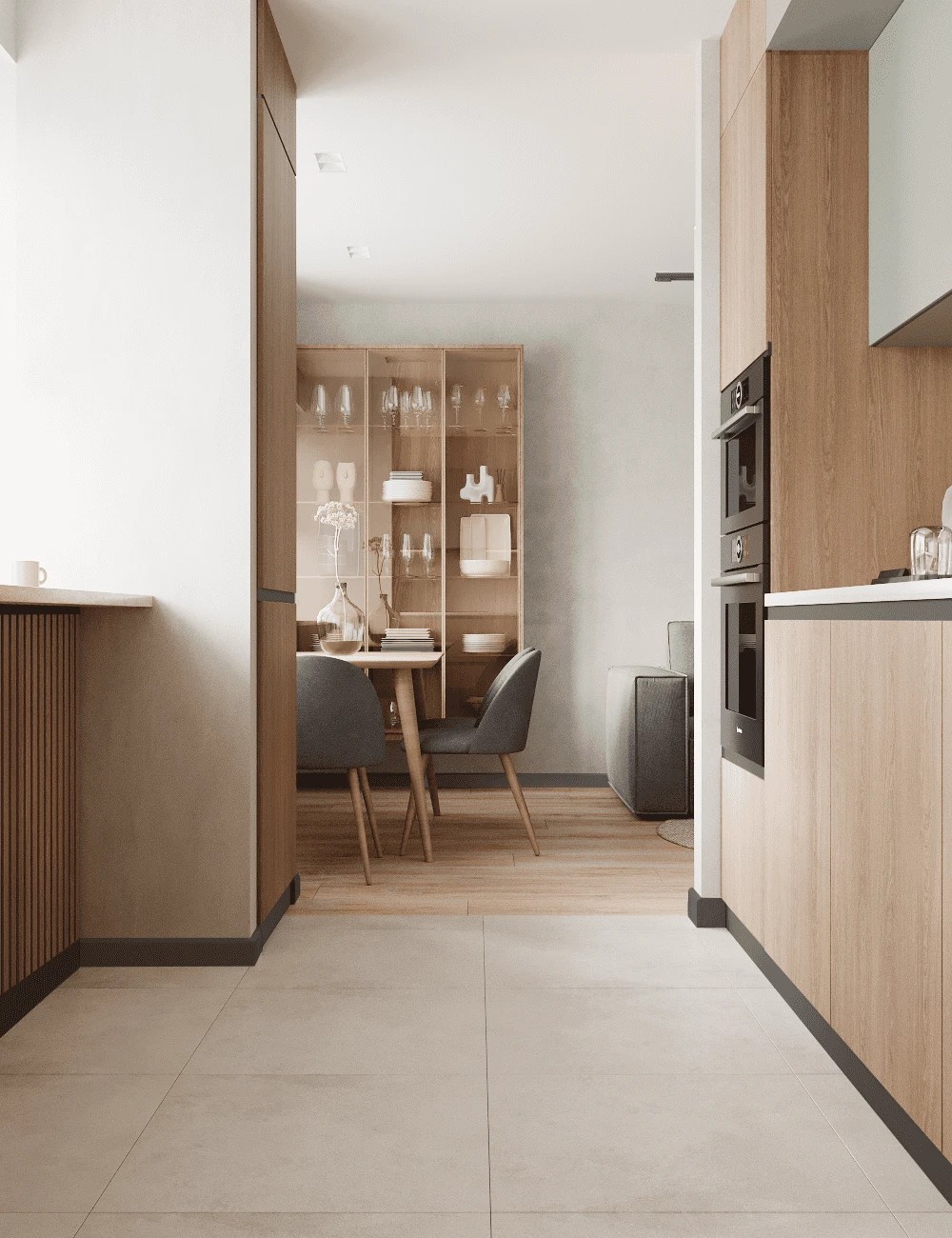 Квартира в светлом минималистичном Эко дизайне