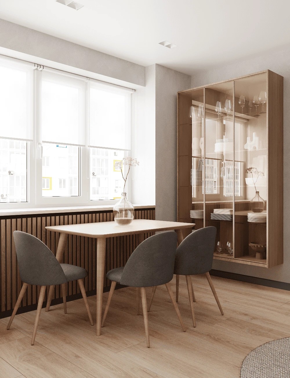 Квартира в светлом минималистичном Эко дизайне