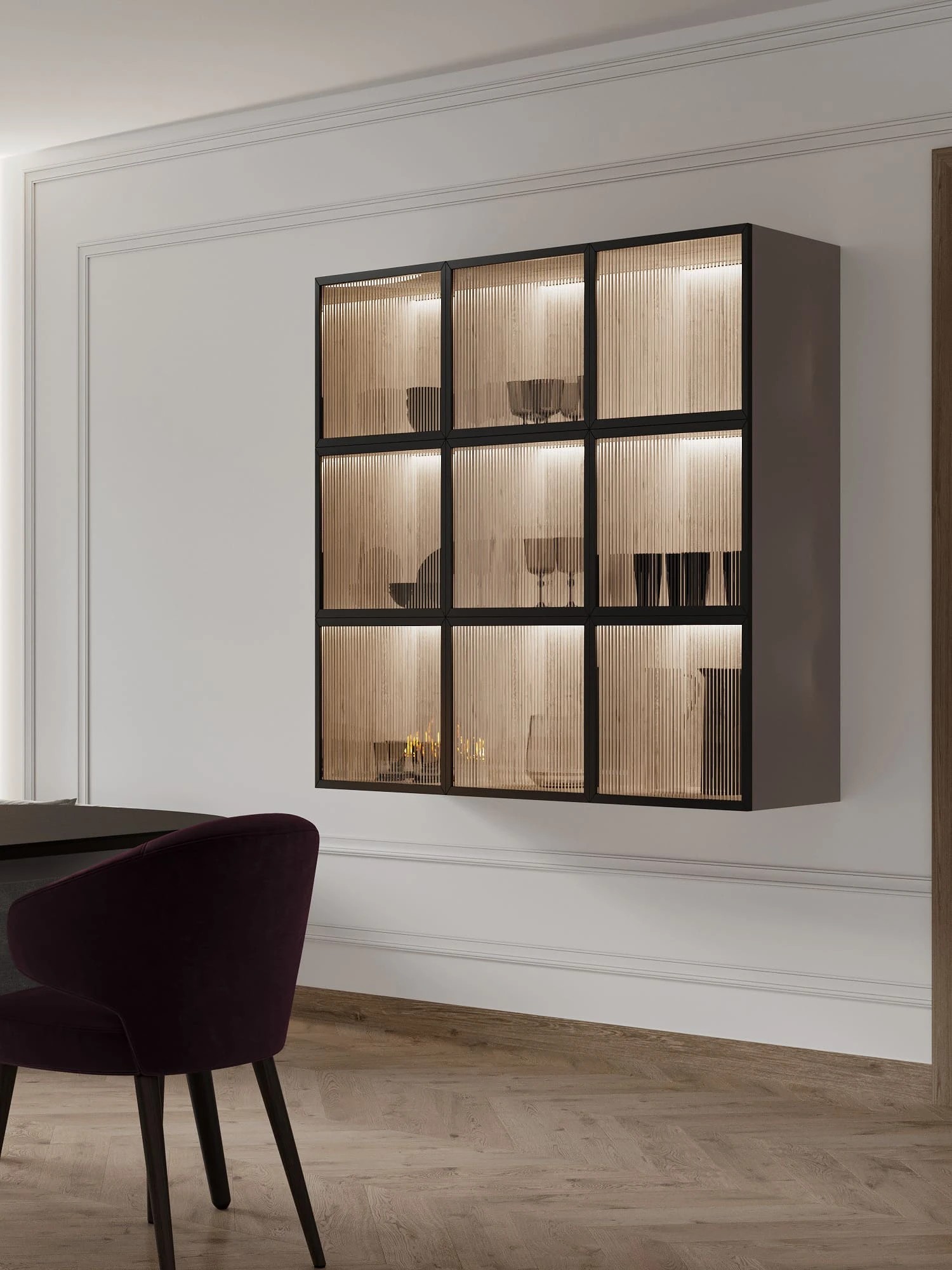 Эклектика в дизайне квартиры ЖК Князь А. Невский