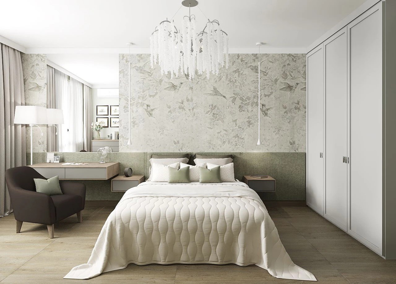 Дизайн трехкомнатной квартиры в ЖК Облака на Лесной