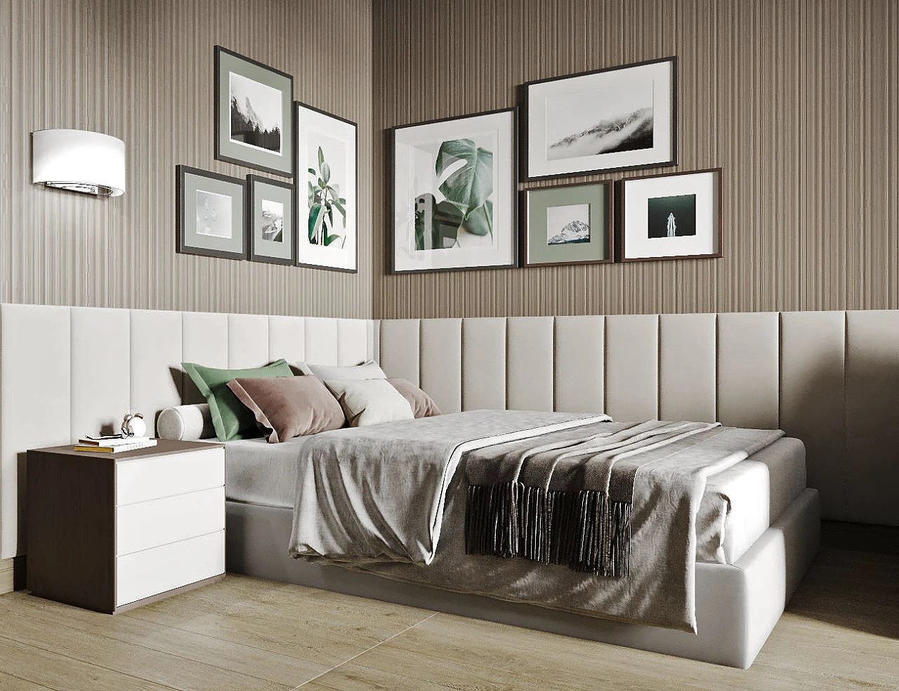 Дизайн трехкомнатной квартиры в ЖК Облака на Лесной