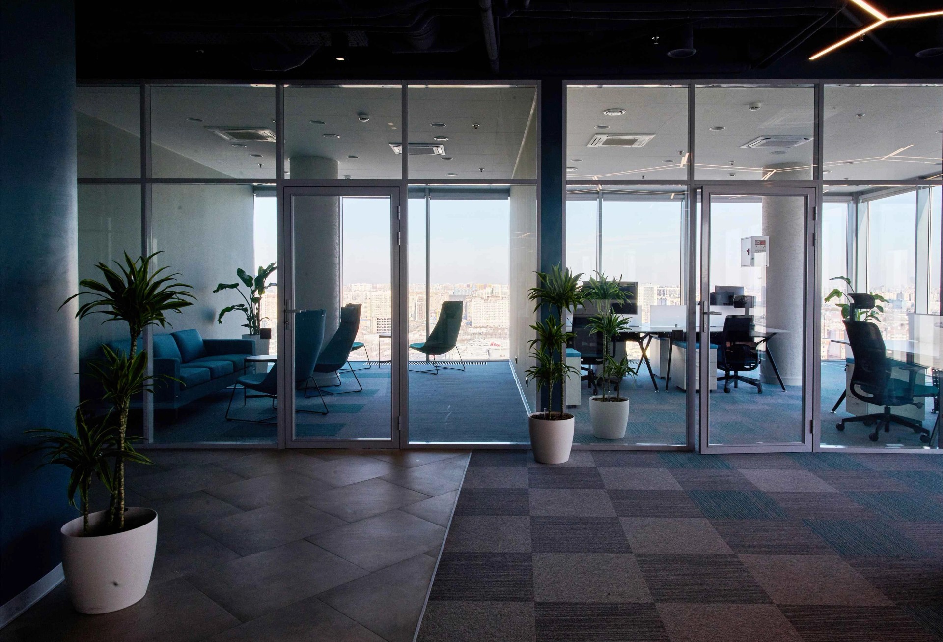 Офис с видом на Финский залив для IT компании