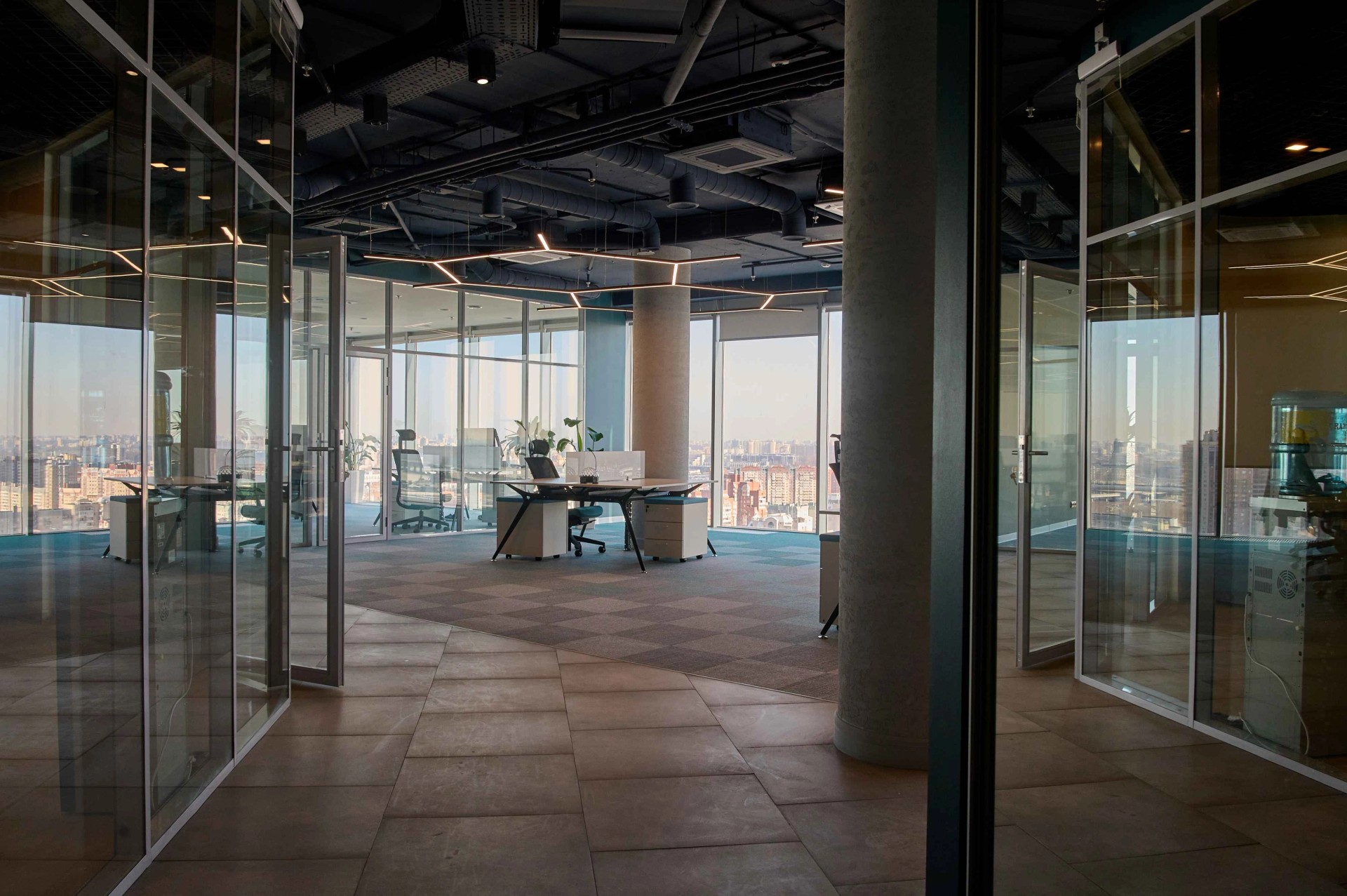 Офис с видом на Финский залив для IT компании