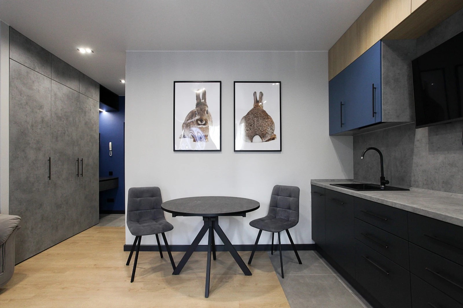 Квартира-студия на Среднерогатской ул.