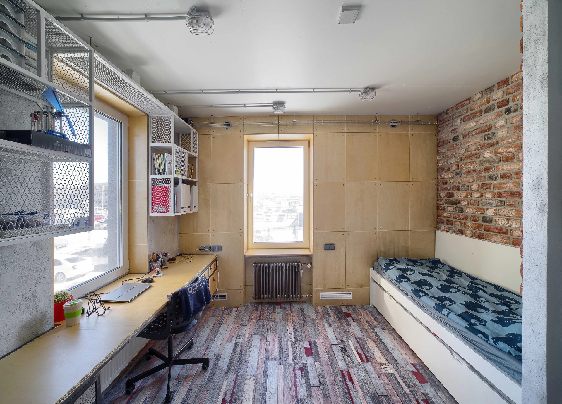 Квартира в индустриальном стиле