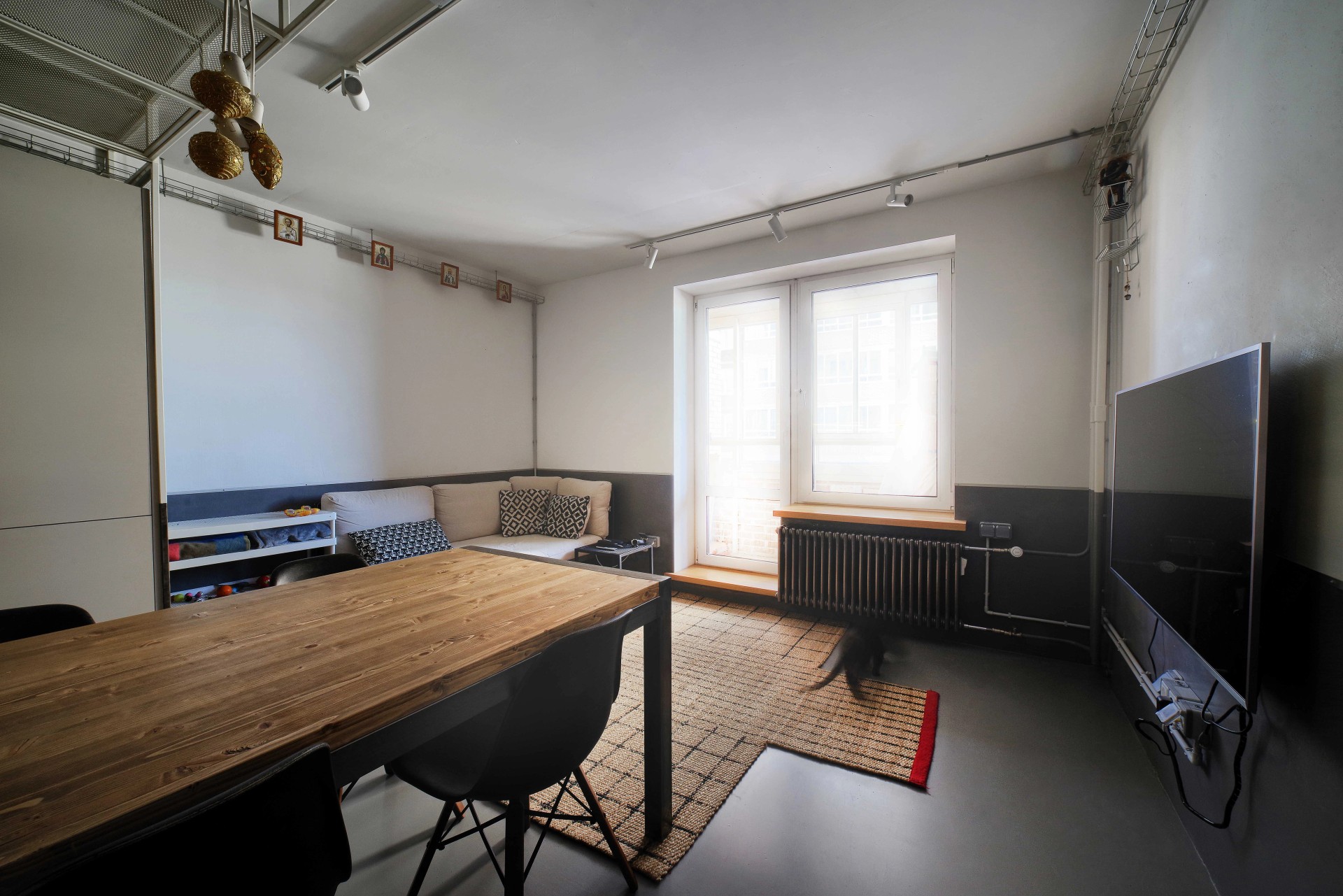 Квартира в индустриальном стиле