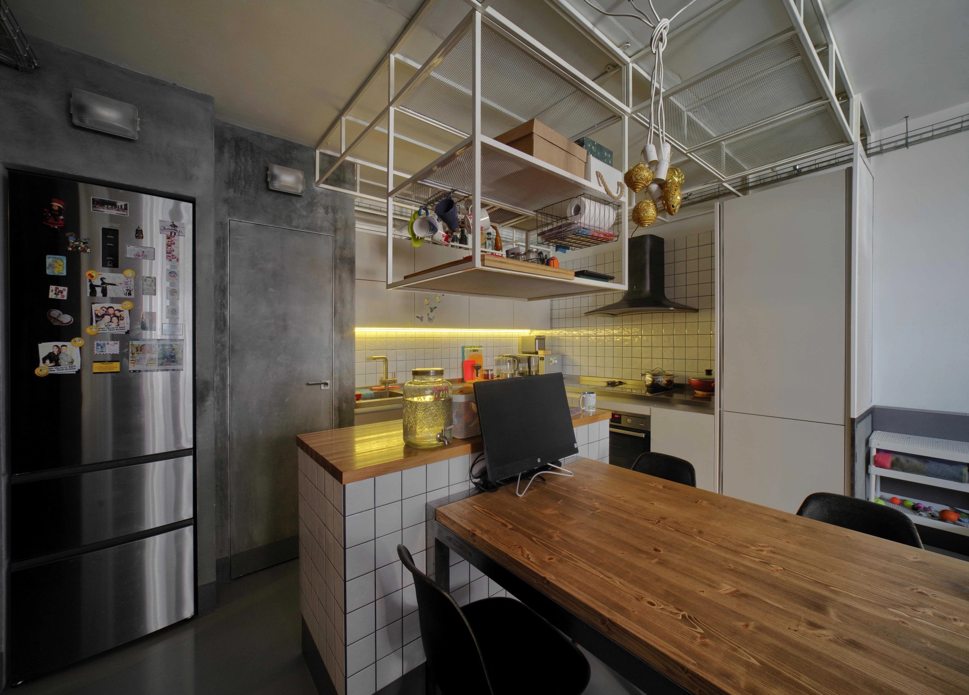 Квартира в индустриальном стиле