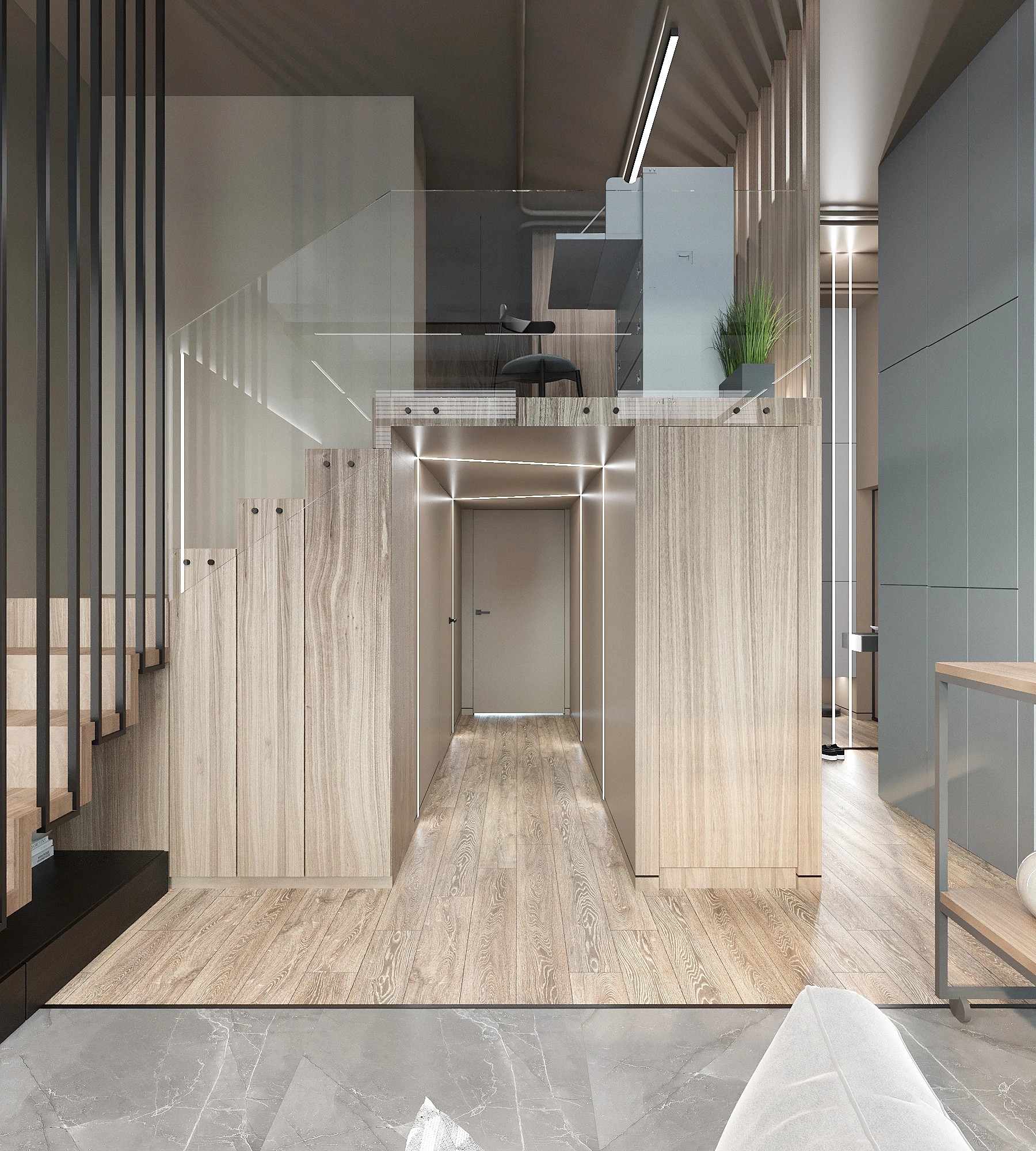 Квартира в новостройке со вторыйм уровнем