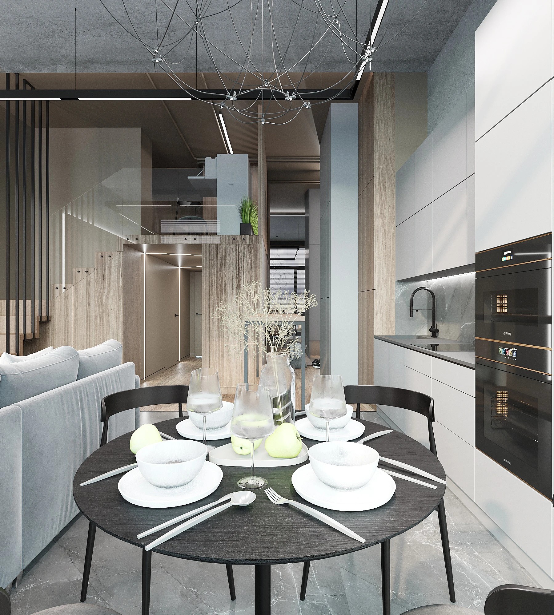 Квартира в новостройке со вторыйм уровнем