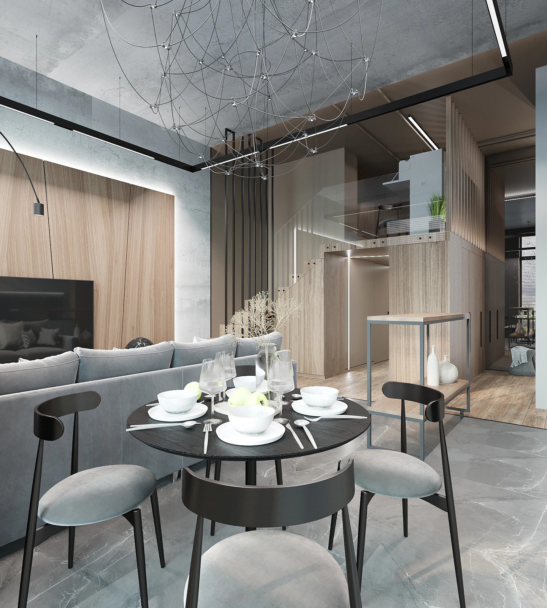 Квартира в новостройке со вторыйм уровнем