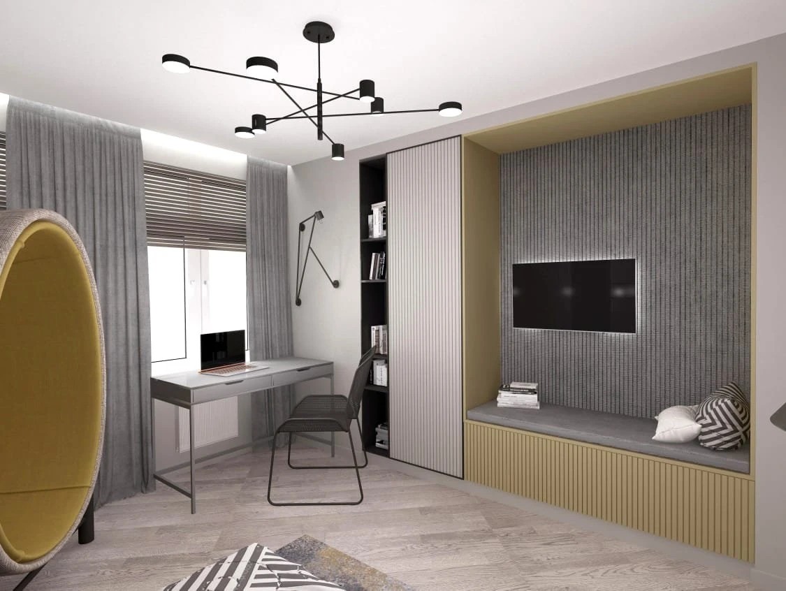 Квартира с элементами АР-ДЕКО