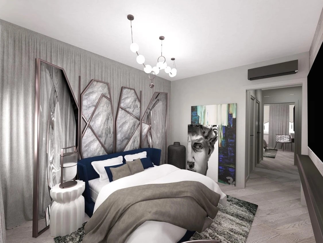 Квартира с элементами АР-ДЕКО