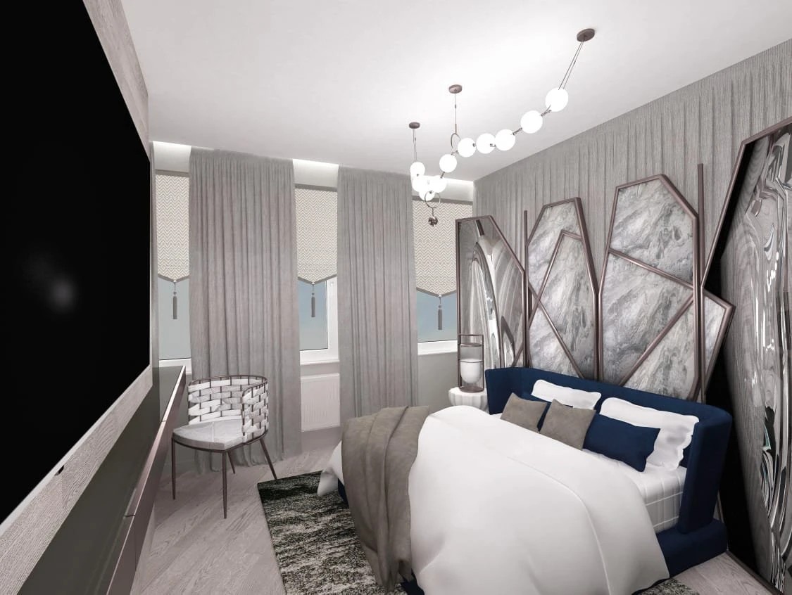 Квартира с элементами АР-ДЕКО