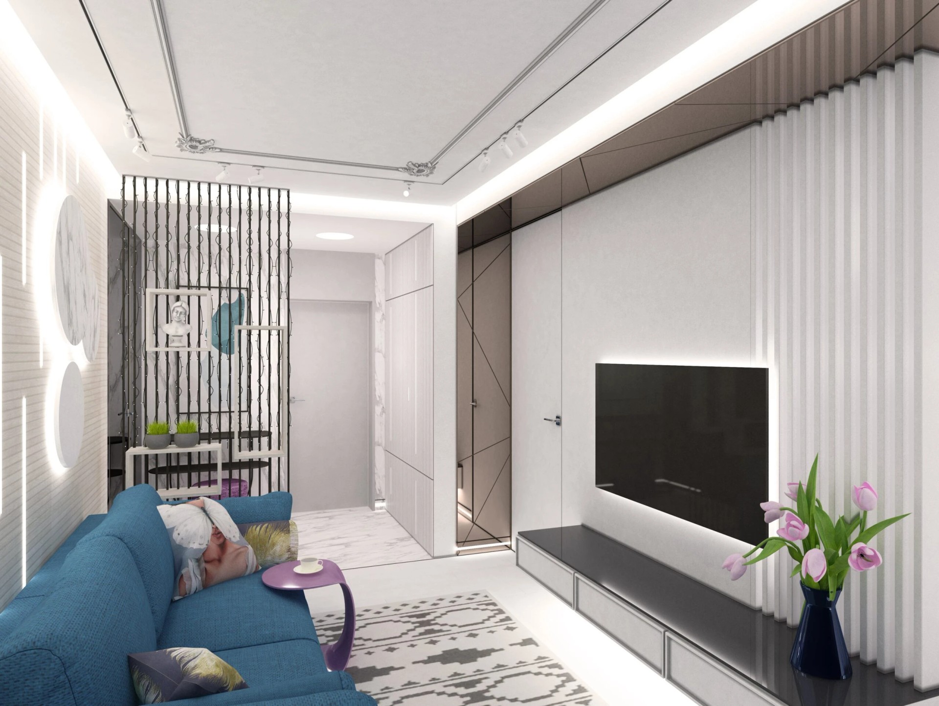 Квартира вторичка для девушки на Новом арбате