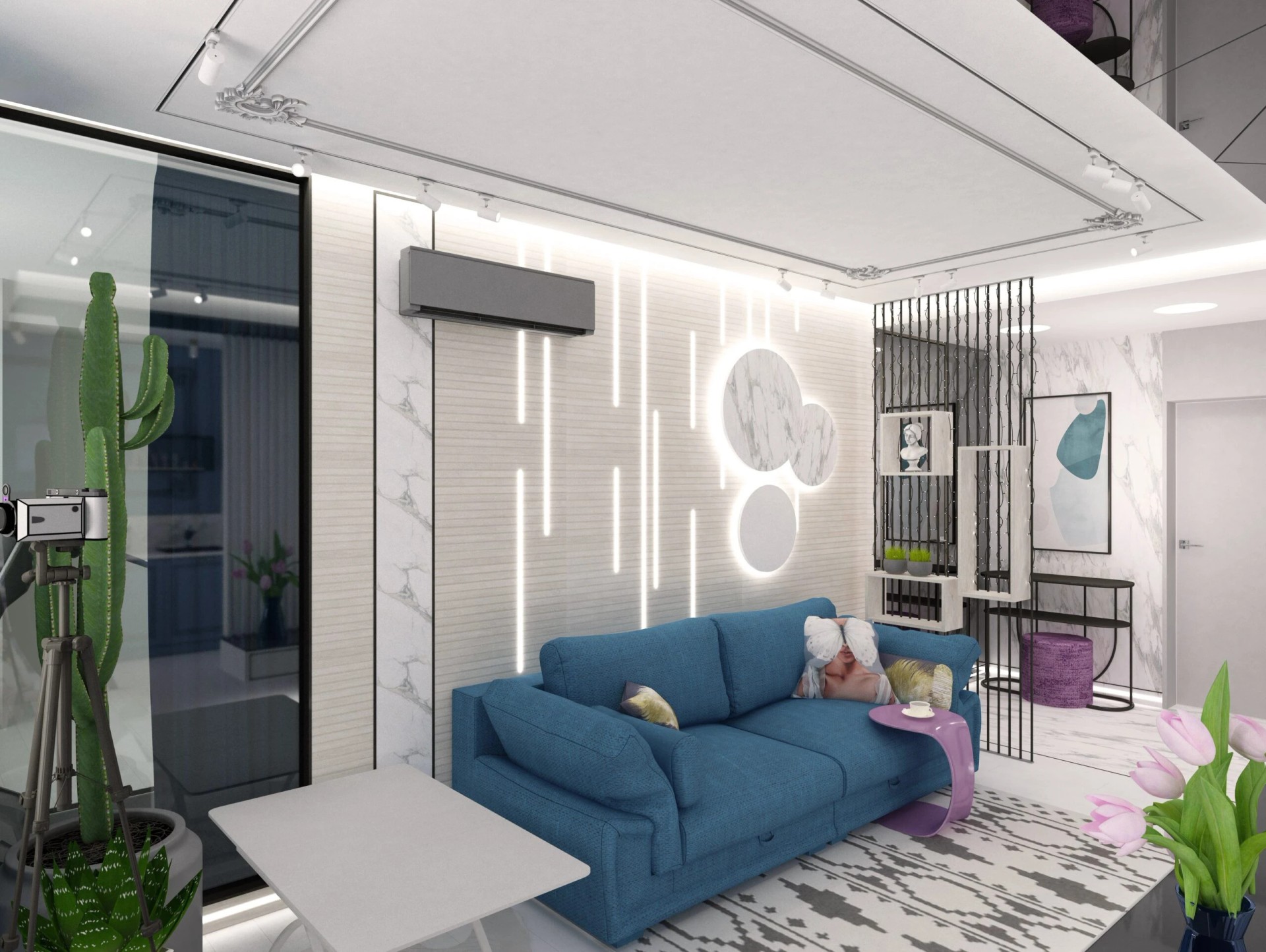 Квартира вторичка для девушки на Новом арбате