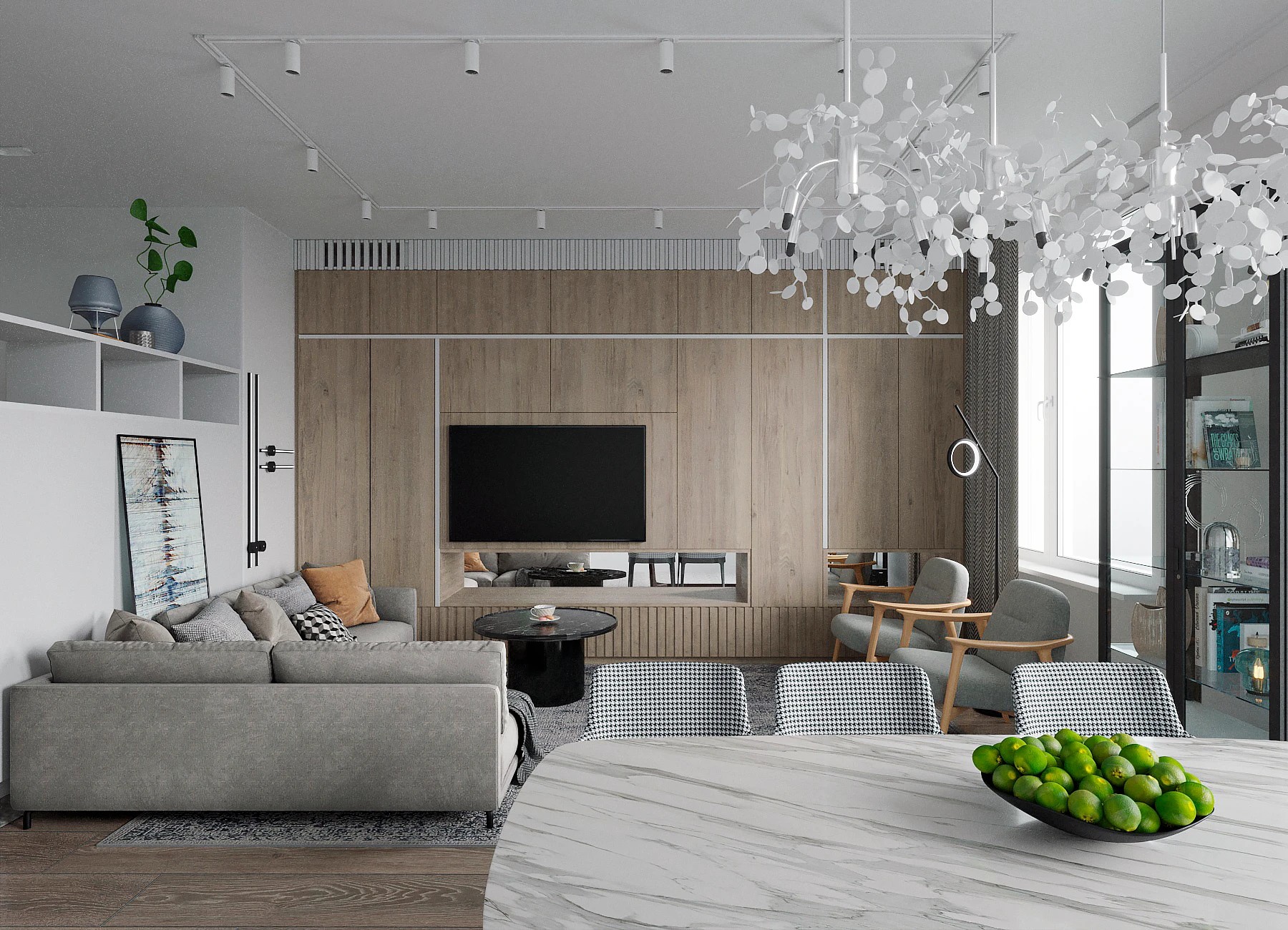 Квартира 60 метров для пары