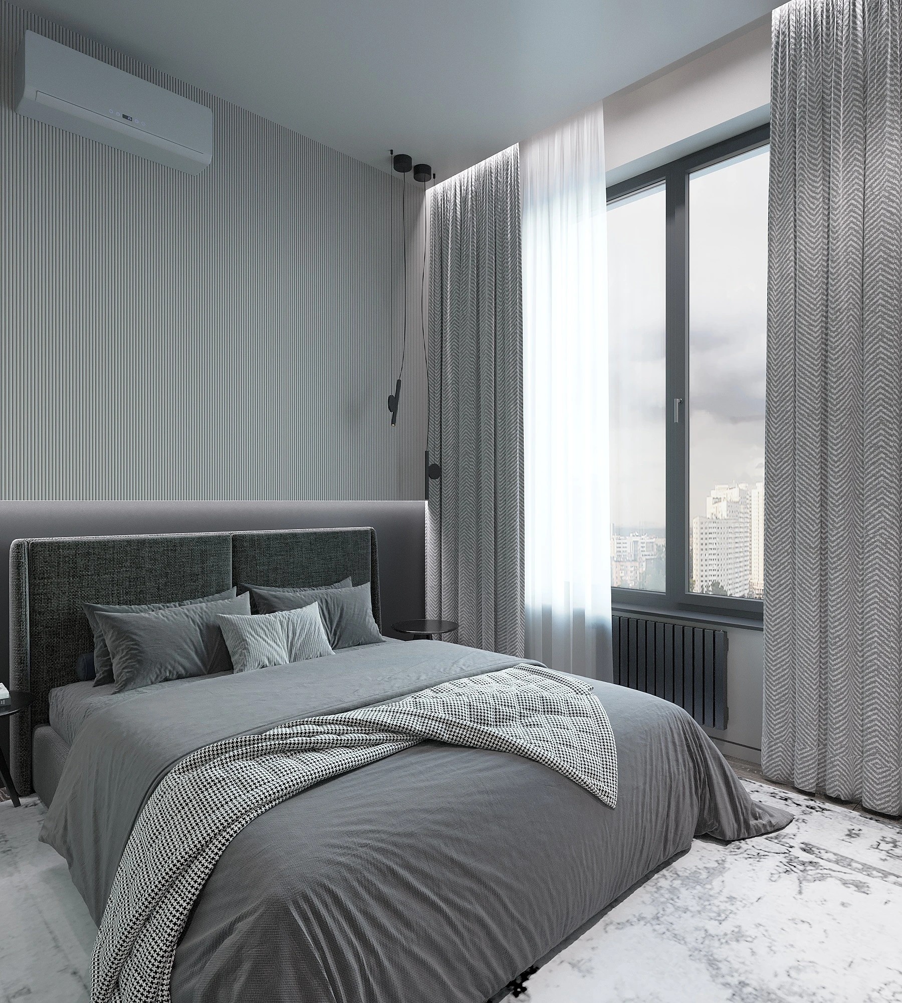 Квартира молодого человека в ЖК "Левел Стрешнево"