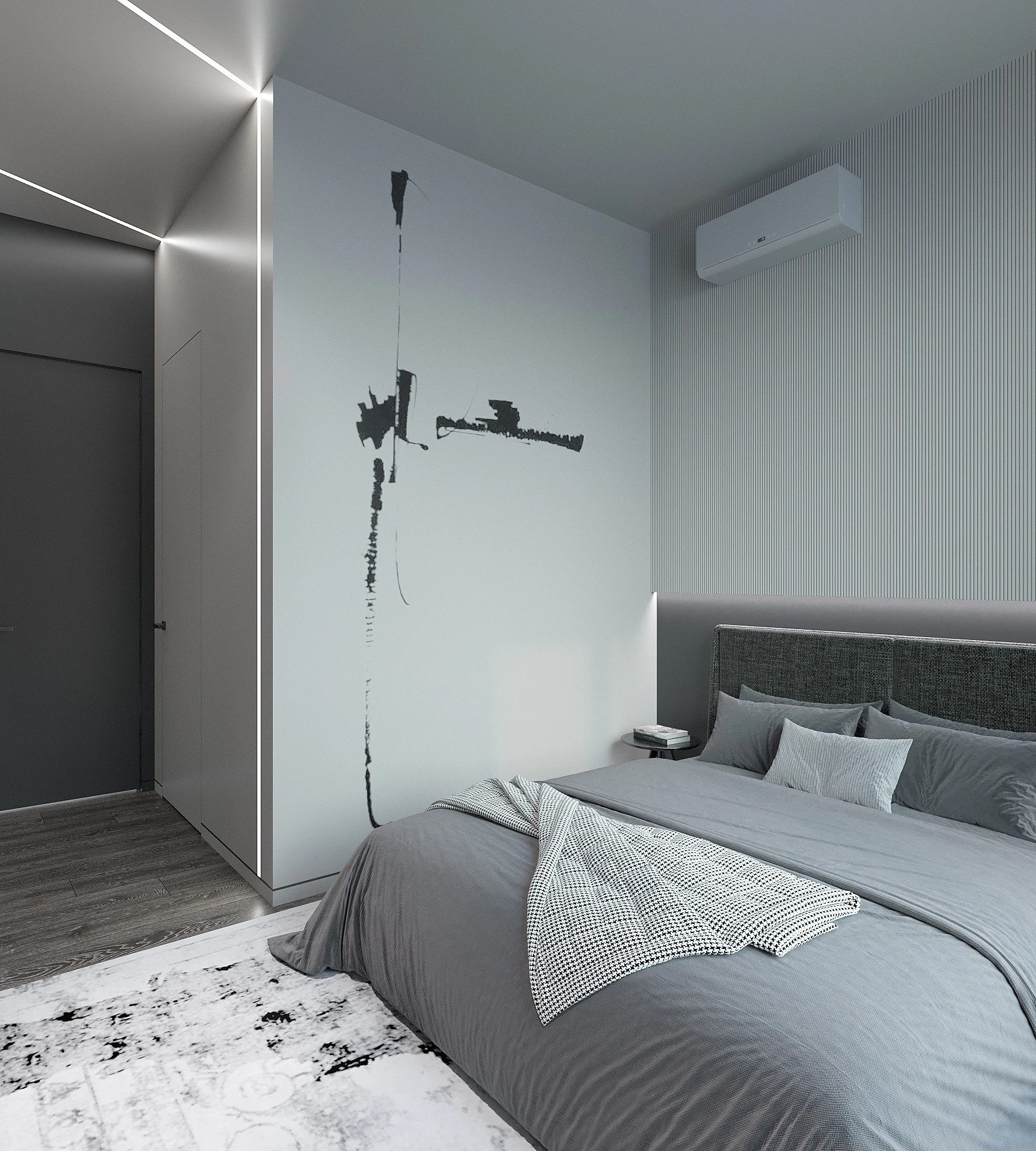 Квартира молодого человека в ЖК "Левел Стрешнево"