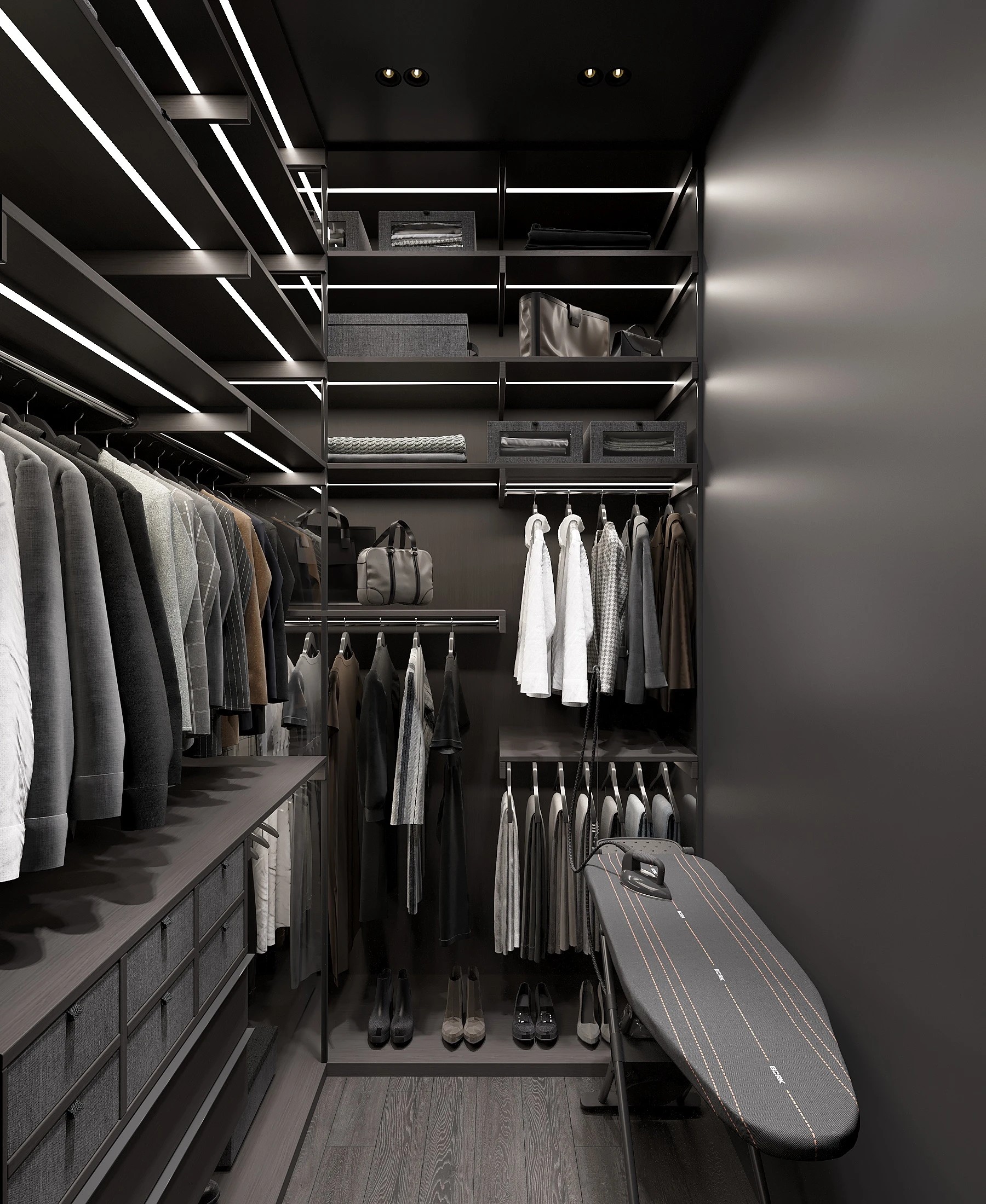 Квартира молодого человека в ЖК "Левел Стрешнево"