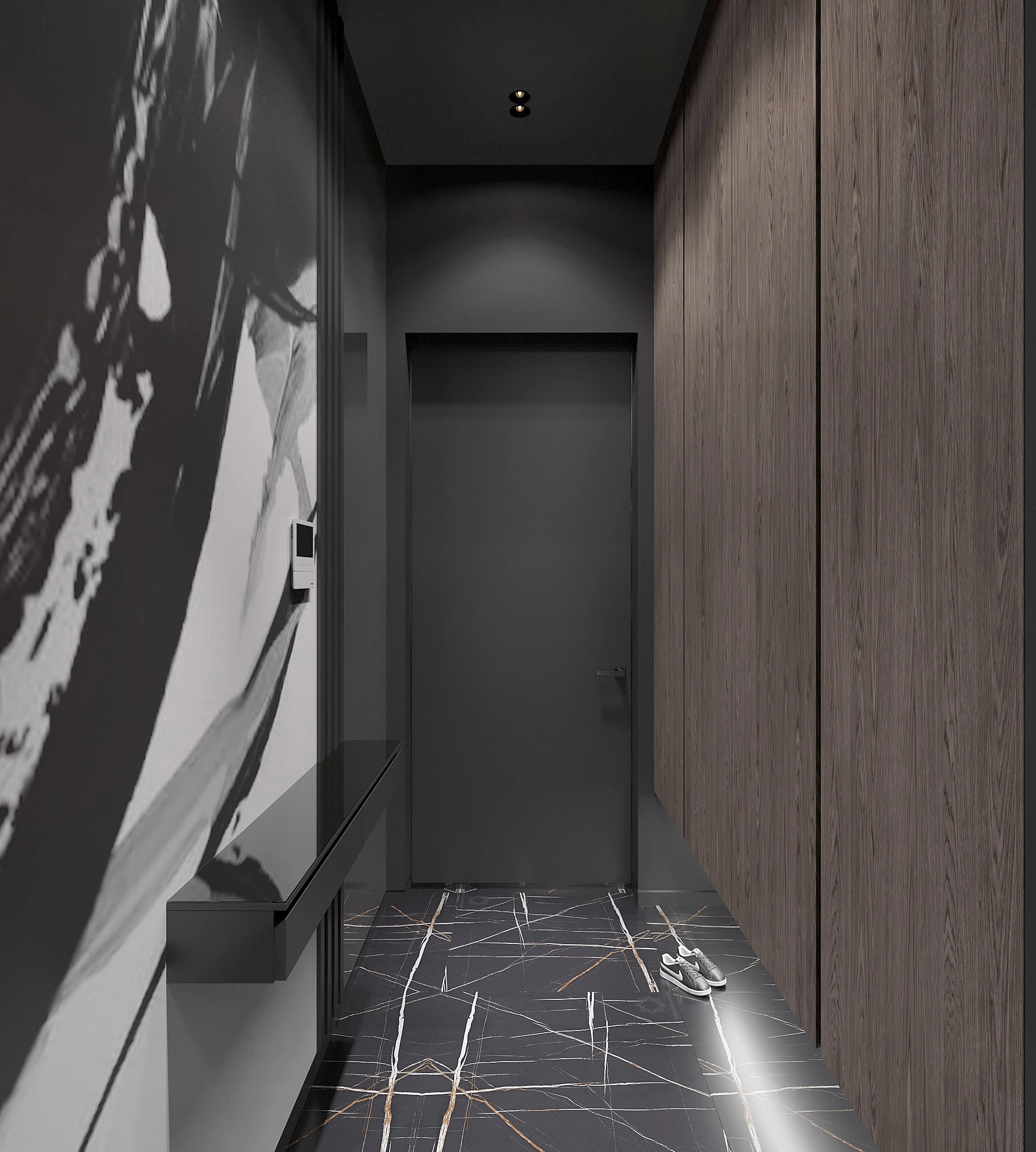 Квартира молодого человека в ЖК "Левел Стрешнево"