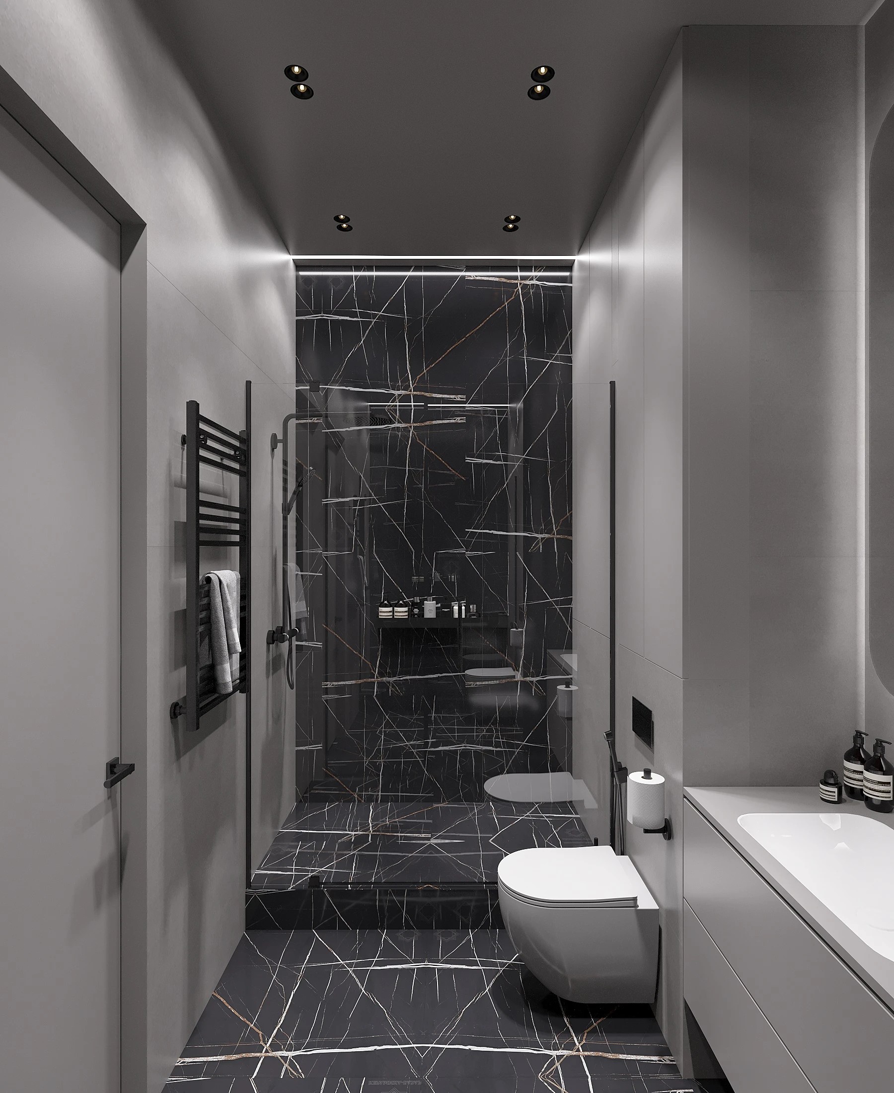 Квартира молодого человека в ЖК "Левел Стрешнево"