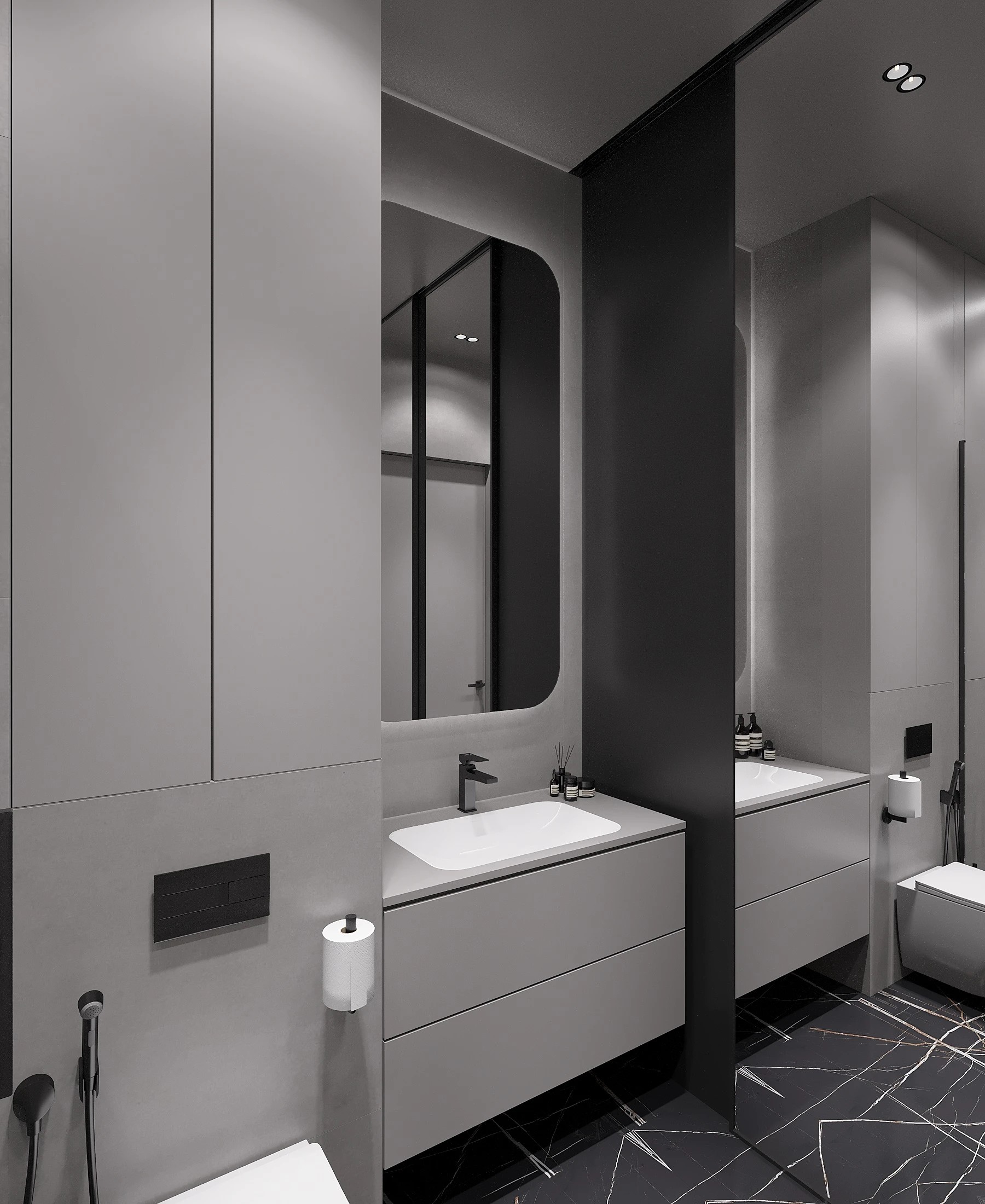 Квартира молодого человека в ЖК "Левел Стрешнево"