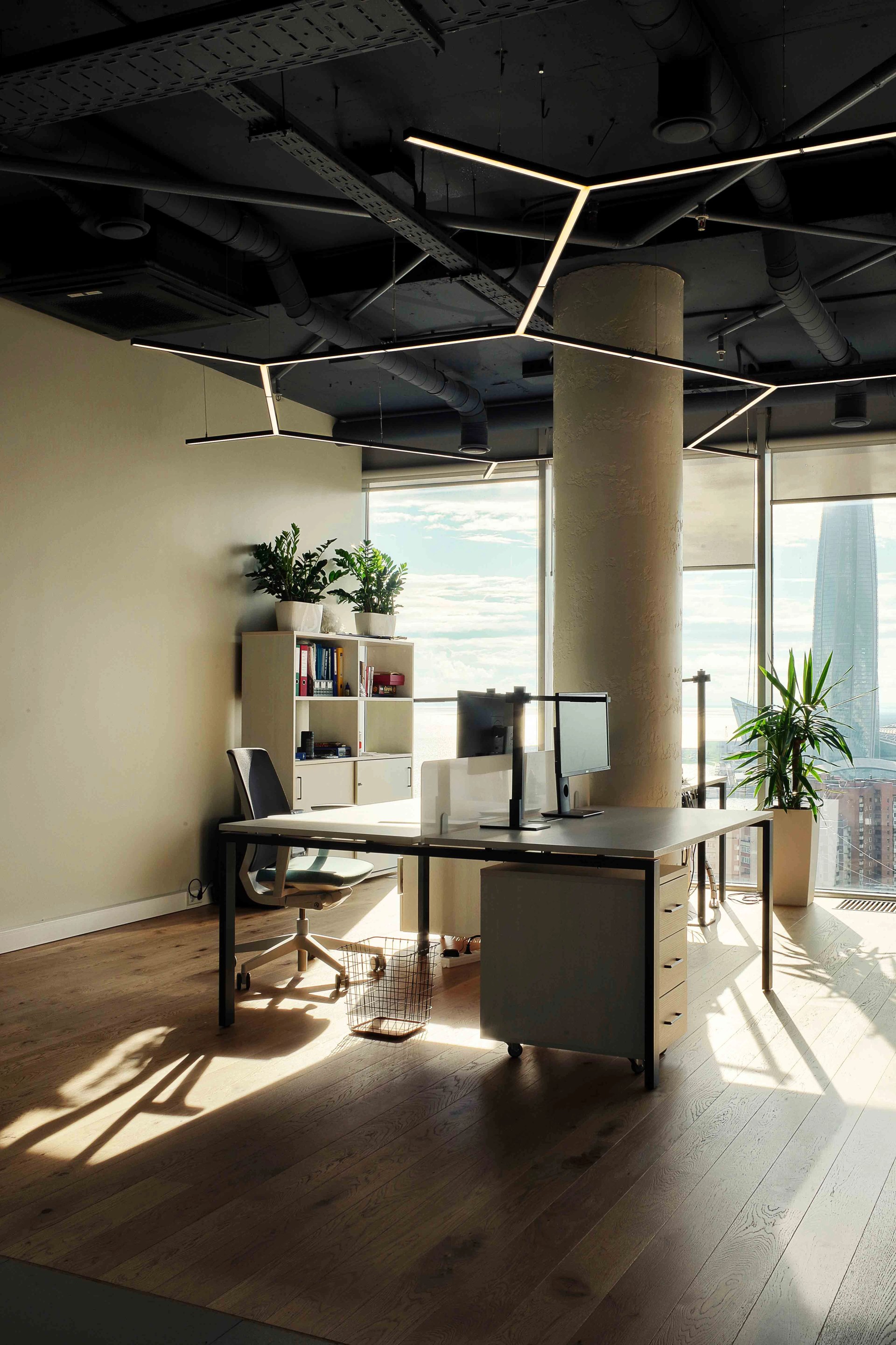 Офис с видом на Финский залив для IT компании