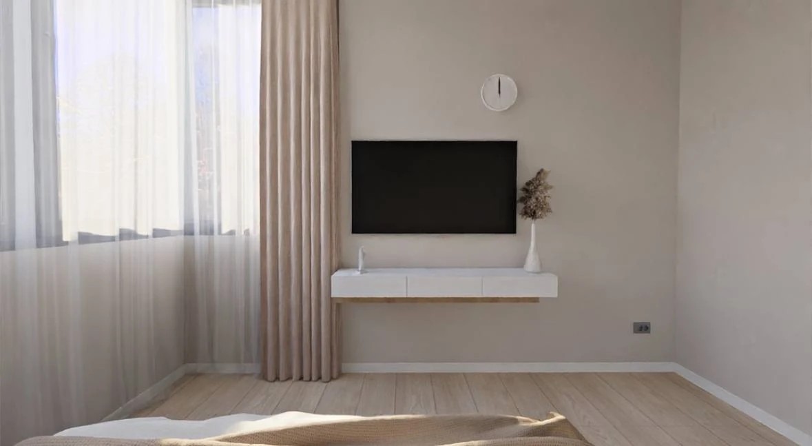 СПАЛЬНЯ ИЗ ПРОЕКТА ЖИЛОГО ДОМА