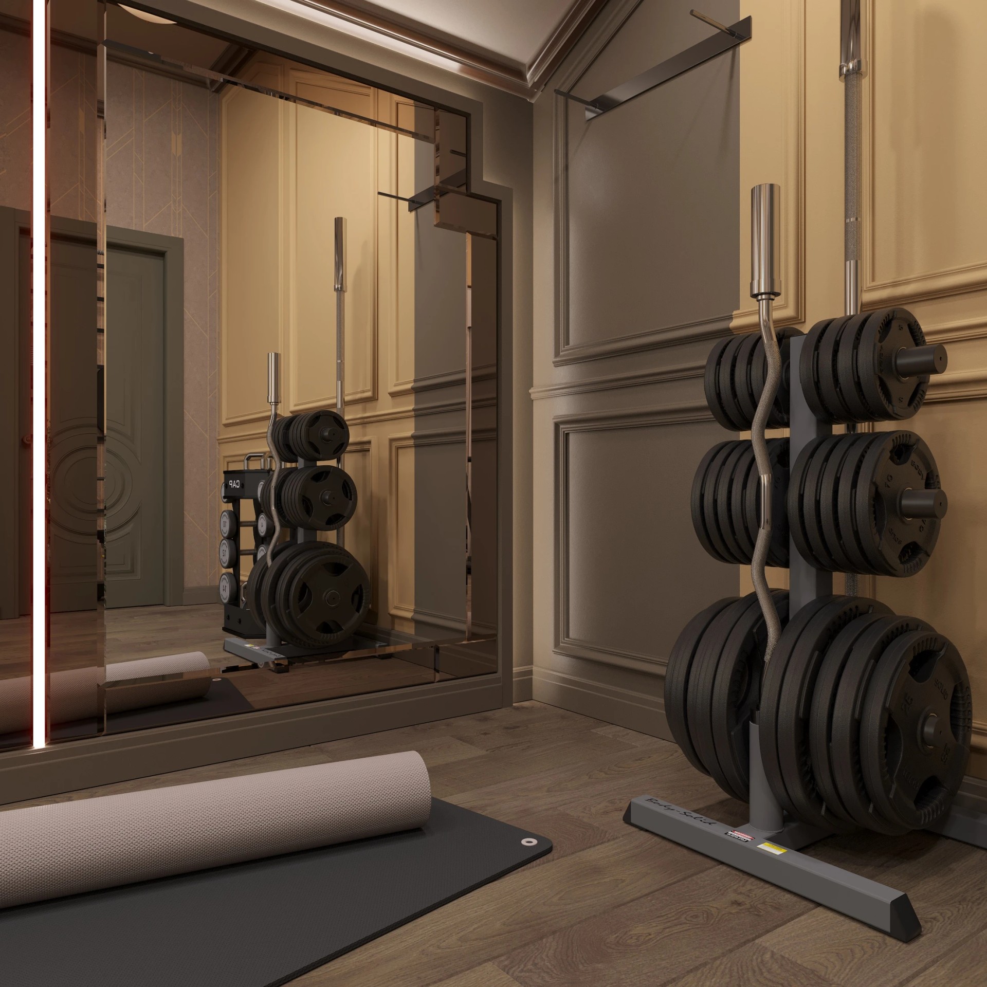 СПОРТЗАЛ В ДОМЕ