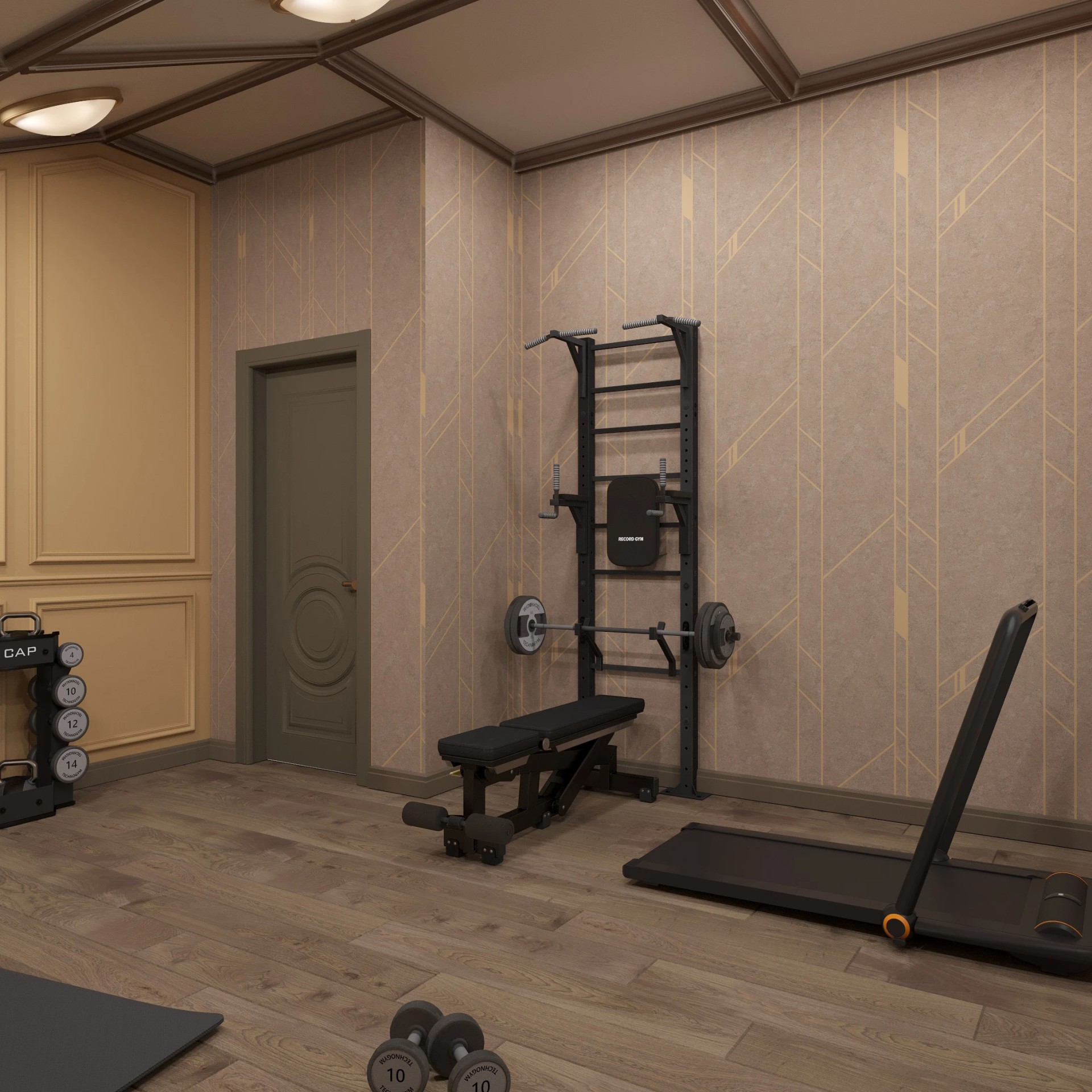 СПОРТЗАЛ В ДОМЕ