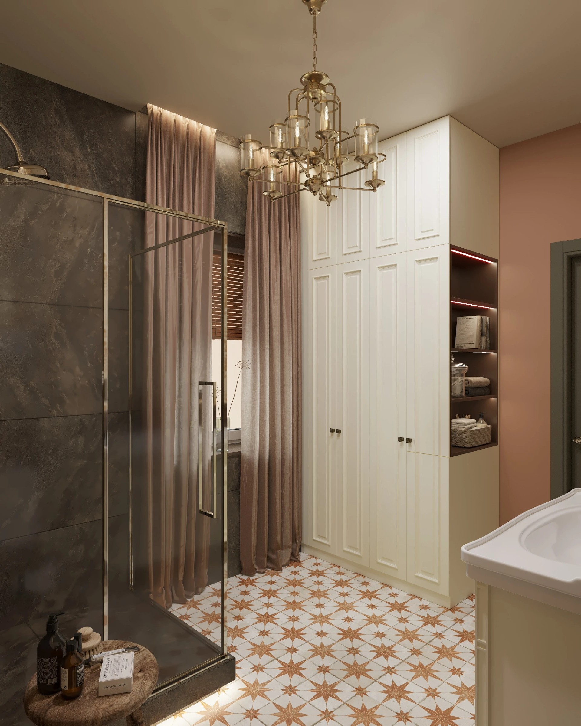 ВАННАЯ КОМНАТА И ПОСТИРОЧНАЯ