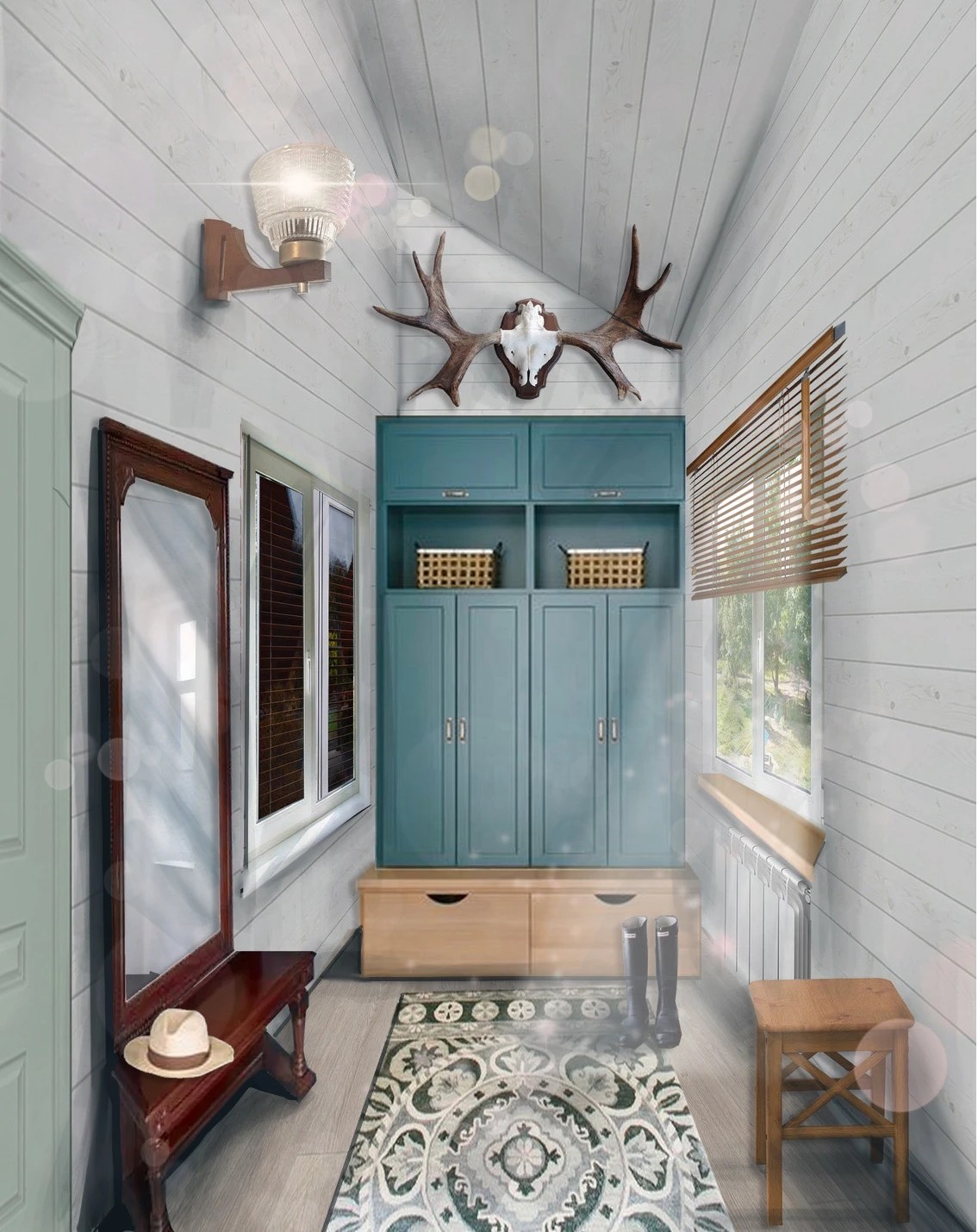 Проект дома "Шале" 120 м2