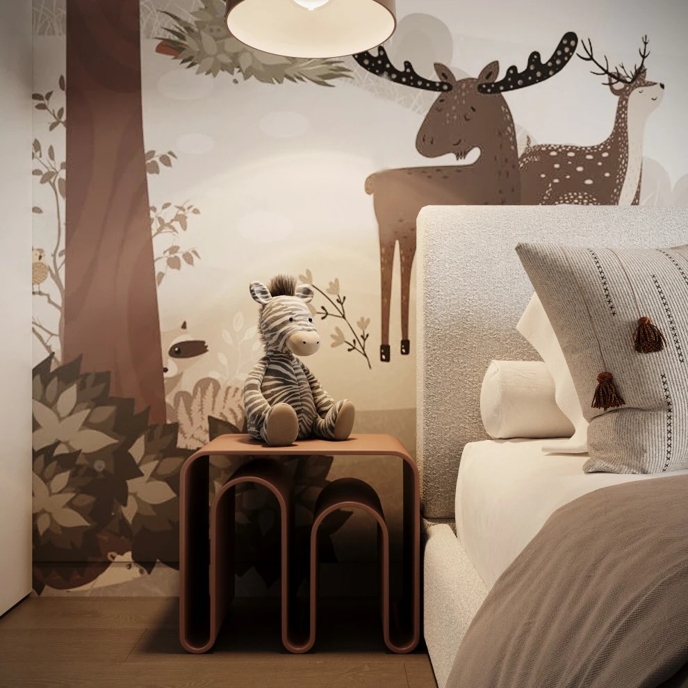 Дизайн-проект детской для девочки