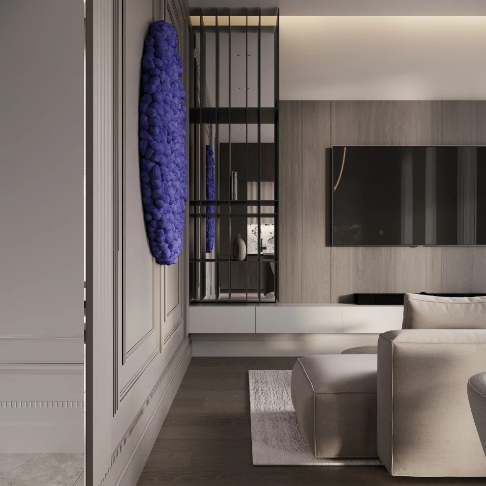 Интерьер кухни-гостиной